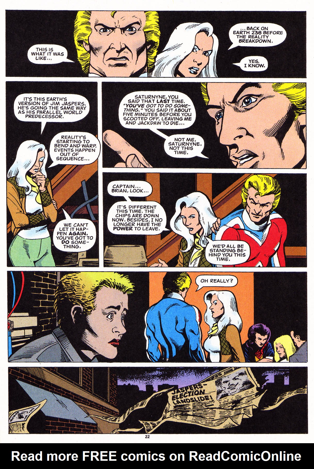 Read online X-Men Archives Featuring Captain Britain comic -  Issue #6 - 16