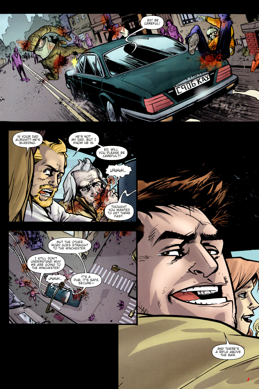 Read online Shaun of the Dead (2005) comic -  Issue #3 - 5