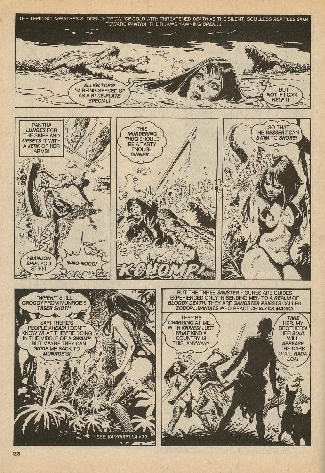 Read online Vampirella (1969) comic -  Issue #102 - 22