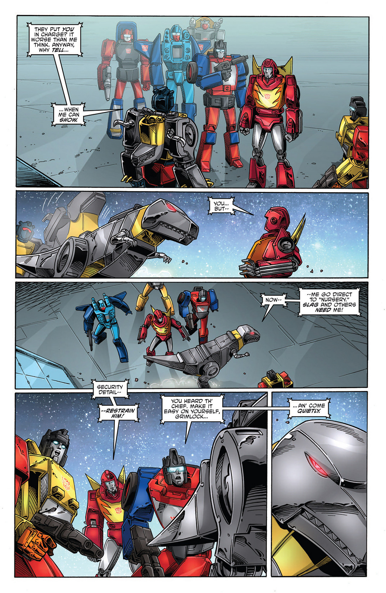 Read online The Transformers: Regeneration One comic -  Issue #87 - 11