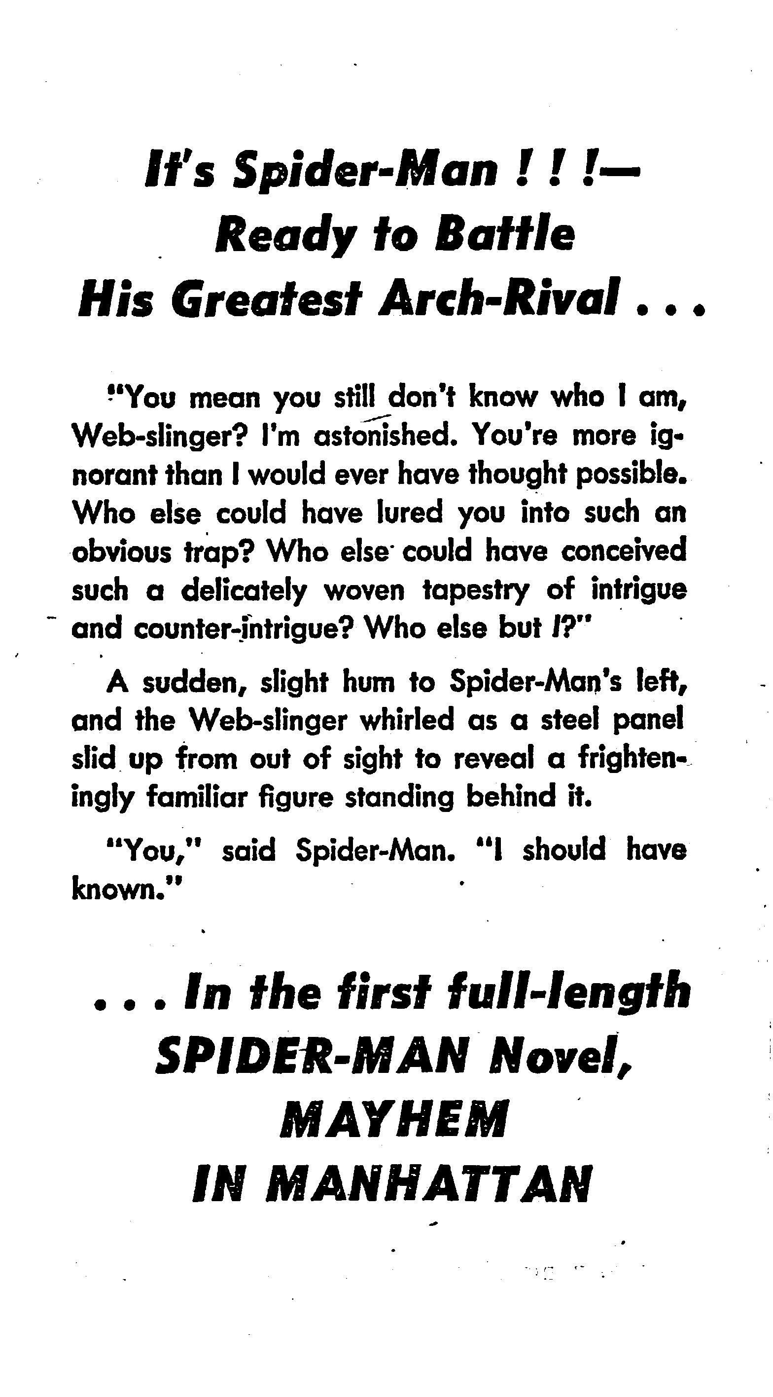 Read online The Amazing Spider-Man: Mayhem in Manhattan comic -  Issue # TPB (Part 1) - 2