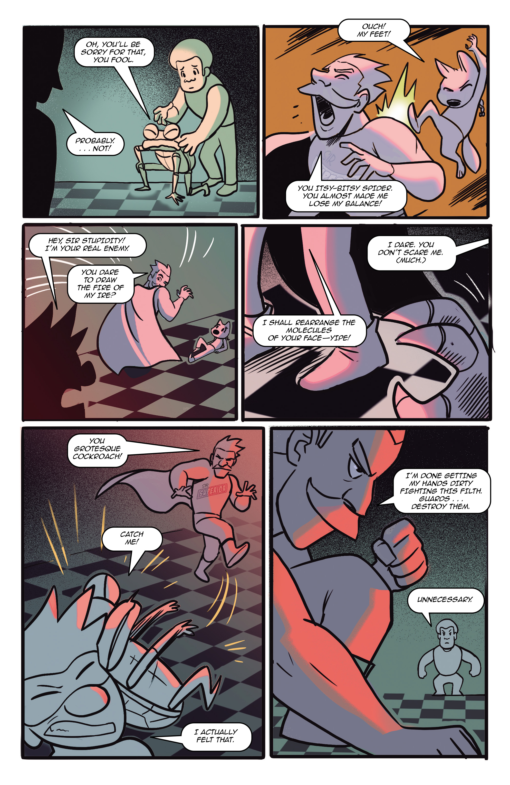 Read online Legion of Forgettable Supervillains comic -  Issue # TPB - 75