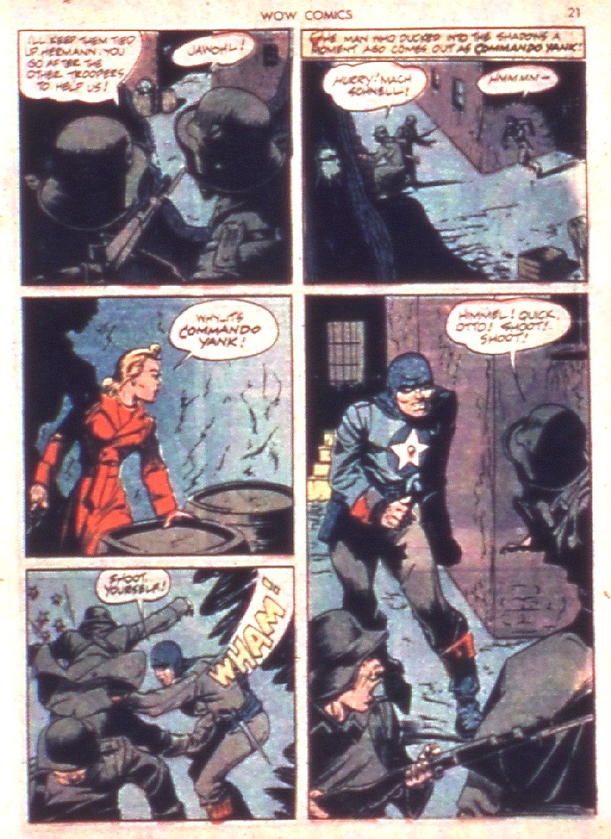 Read online Wow Comics comic -  Issue #7 - 21