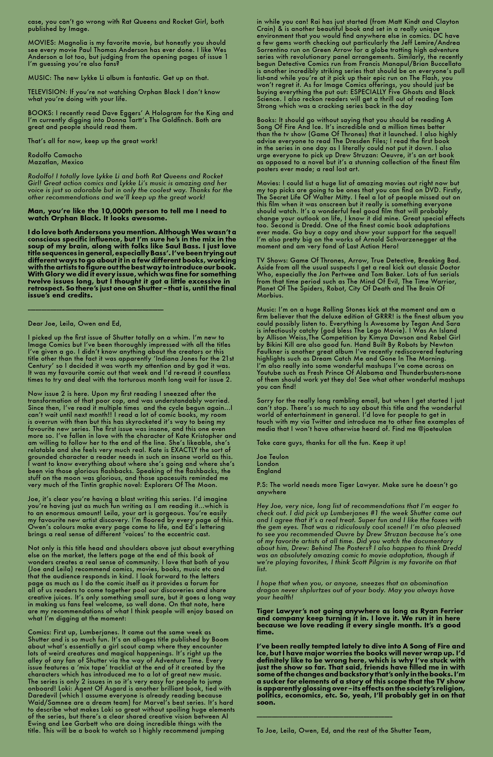 Read online Shutter comic -  Issue #4 - 26