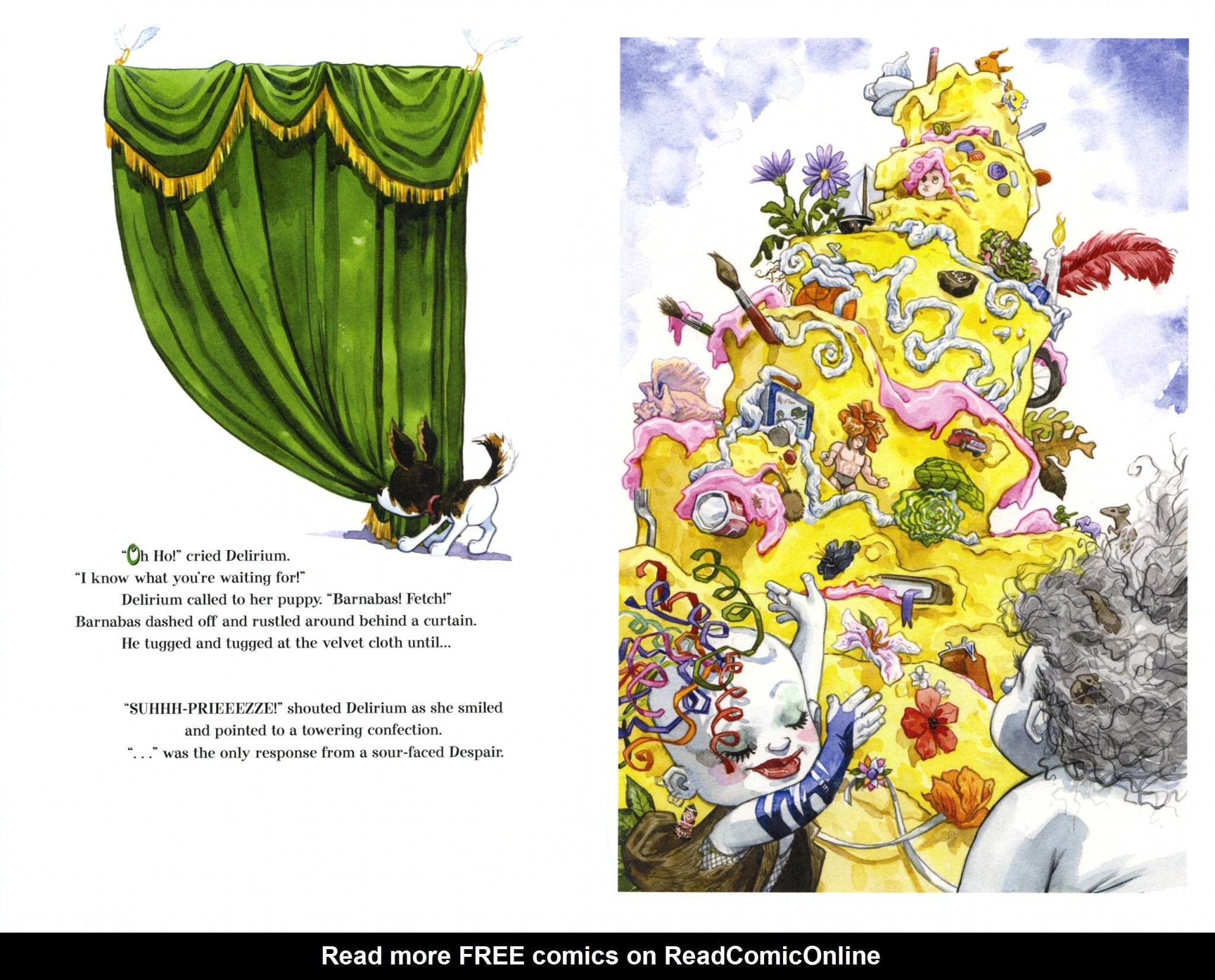 Read online Delirium's Party: A Little Endless Storybook comic -  Issue # TPB - 20