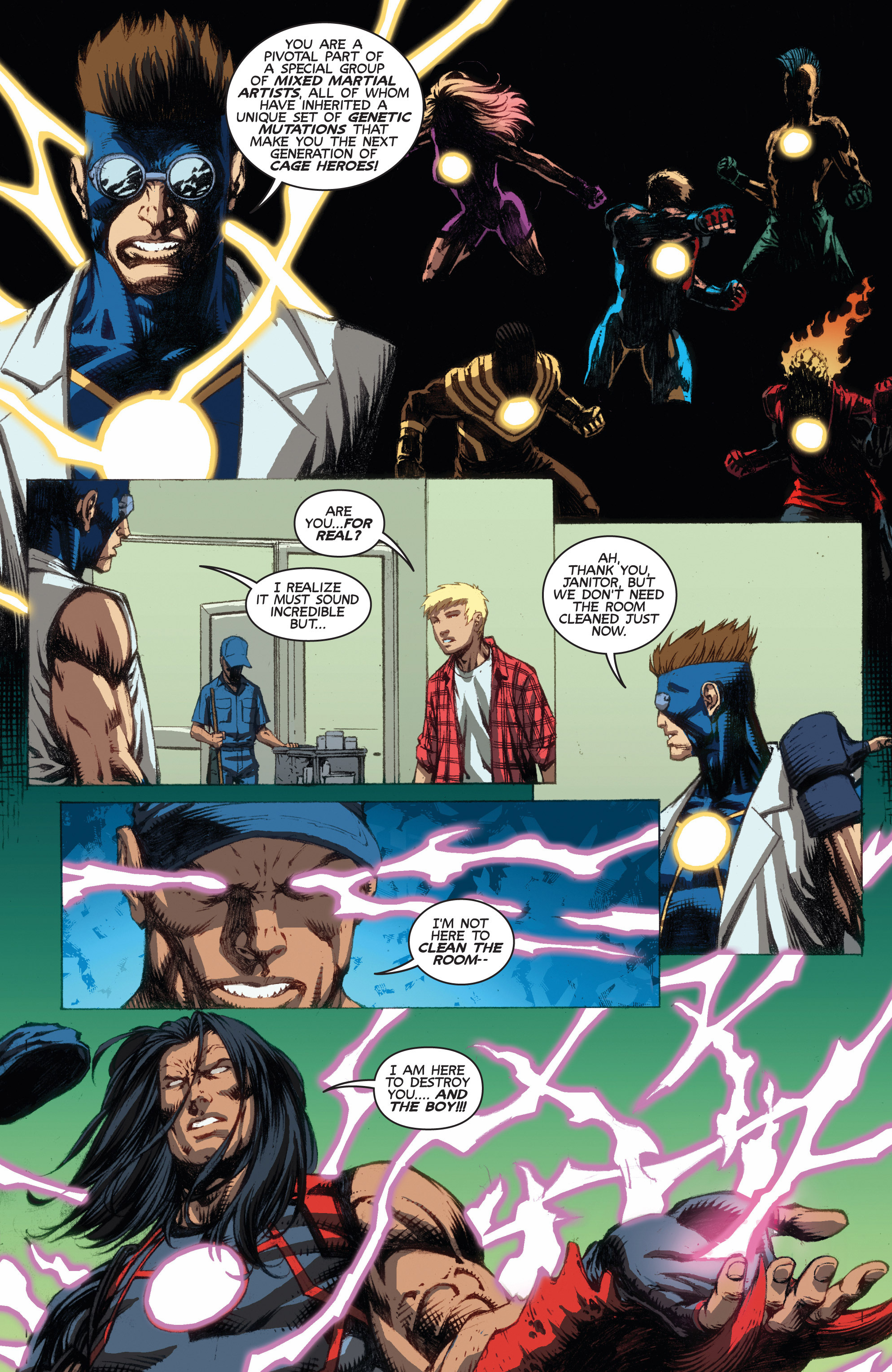 Read online Cage Hero comic -  Issue #1 - 24