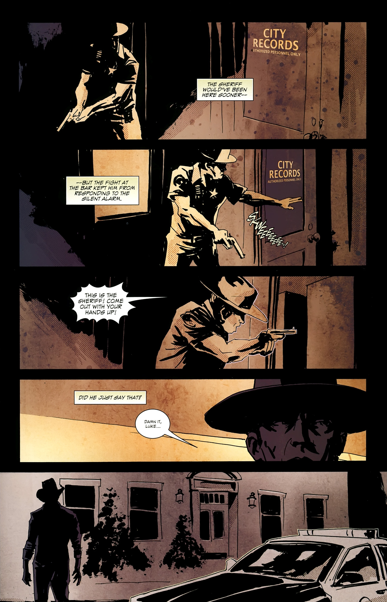 Read online Luke McBain comic -  Issue #3 - 16