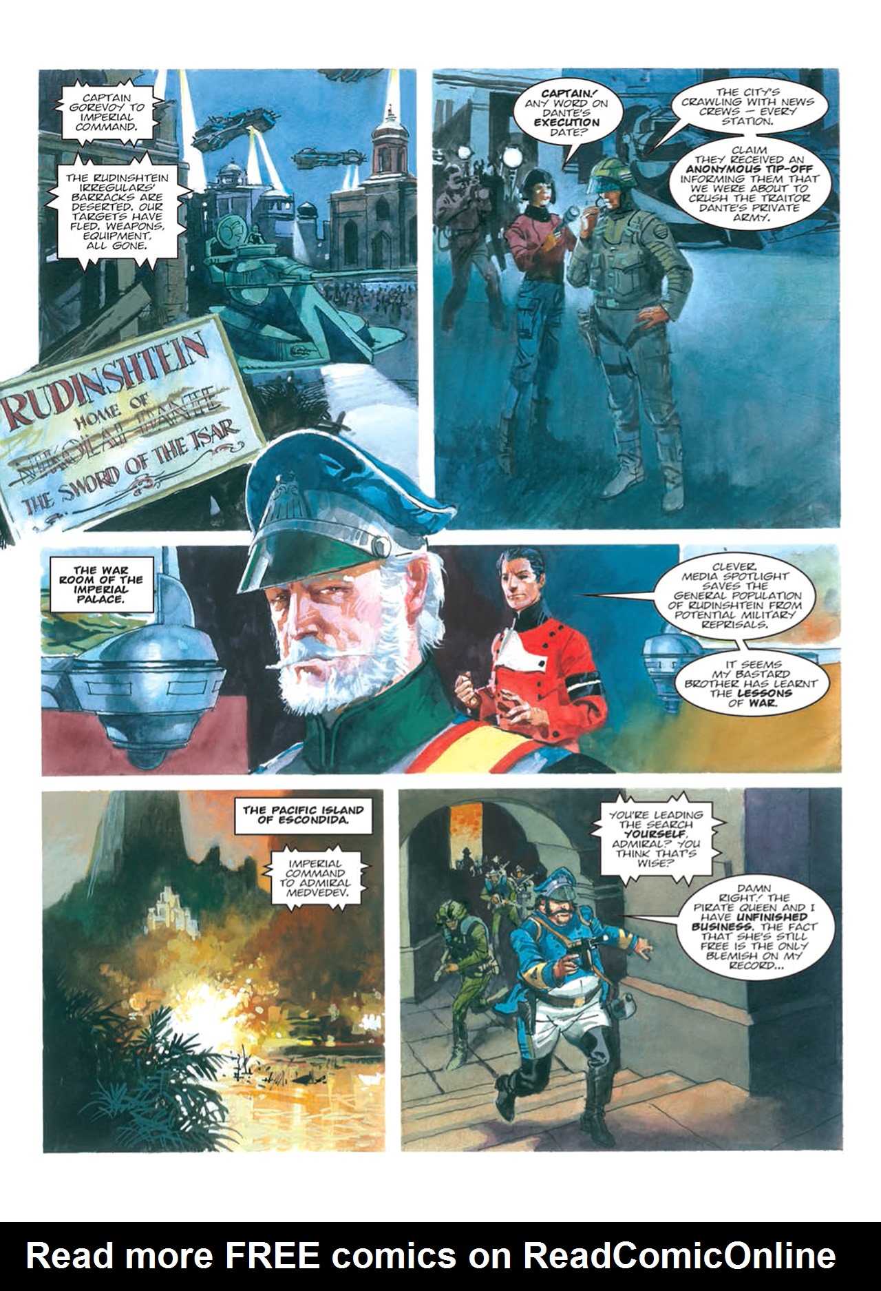 Read online Nikolai Dante comic -  Issue # TPB 9 - 96