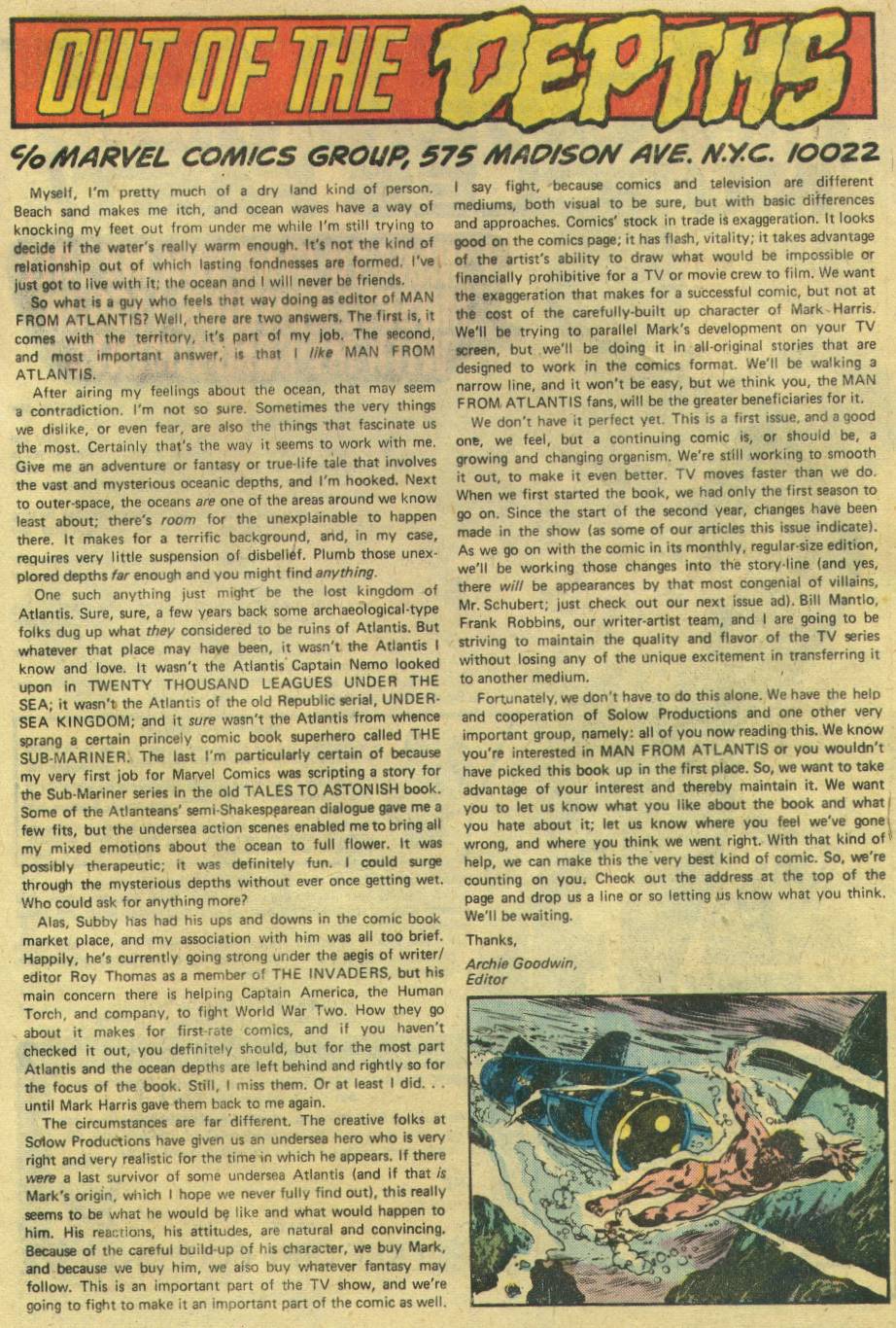 Read online Man from Atlantis comic -  Issue #1 - 67