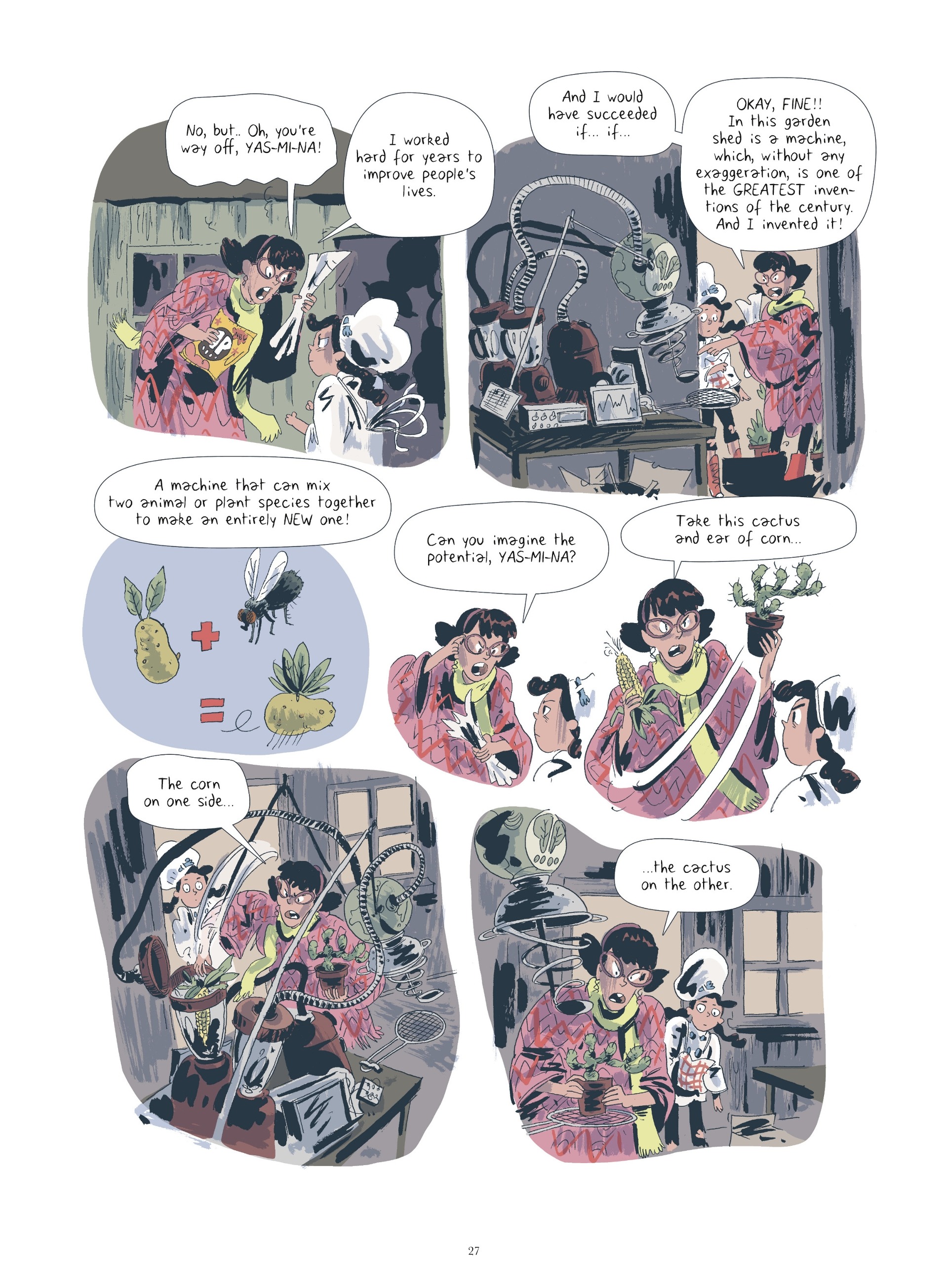 Read online Yasmina and the Potato Eaters comic -  Issue #2 - 27