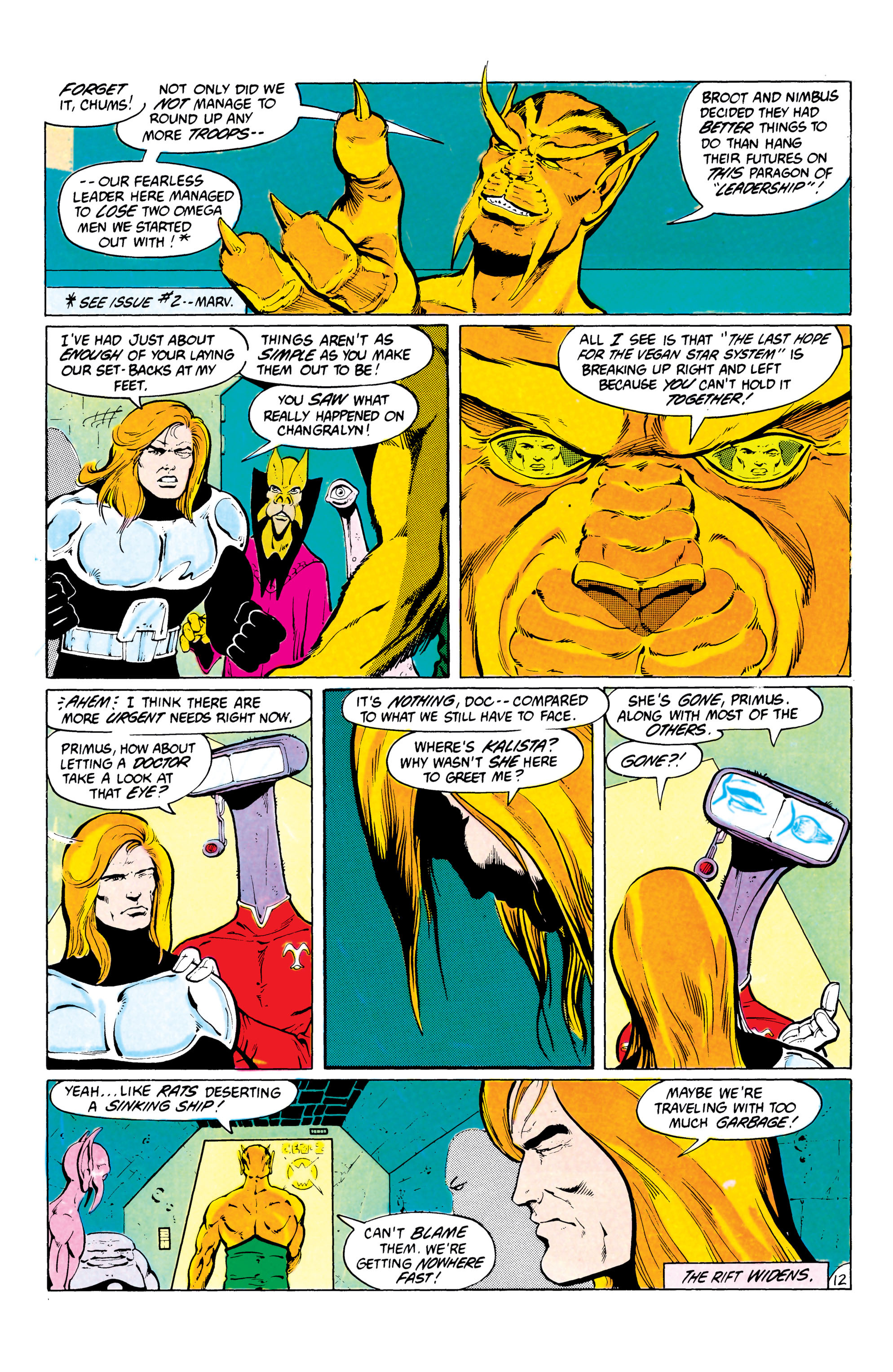 Read online The Omega Men (1983) comic -  Issue #3 - 13