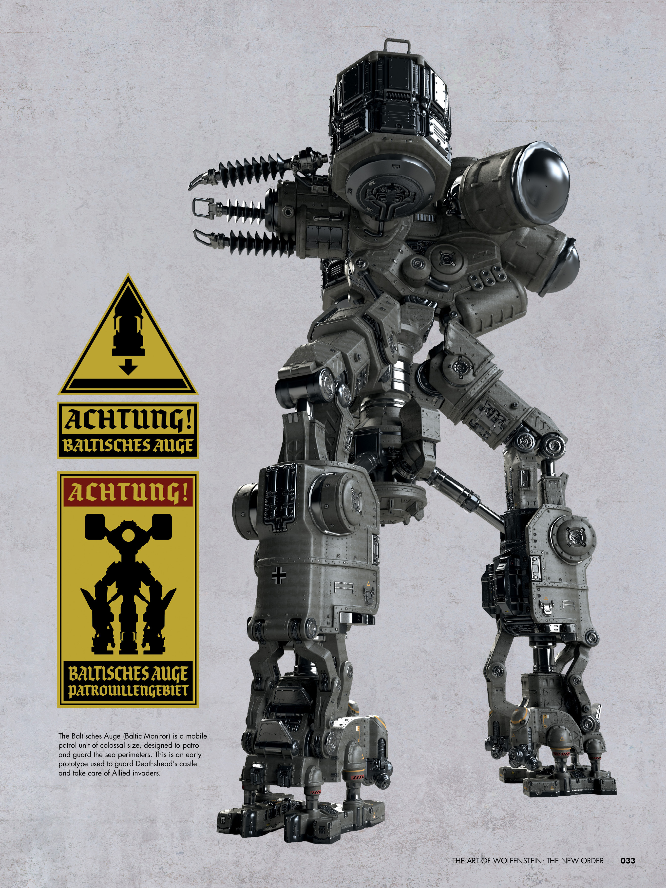 Read online The Art of Wolfenstein: The New Order comic -  Issue # TPB (Part 1) - 31