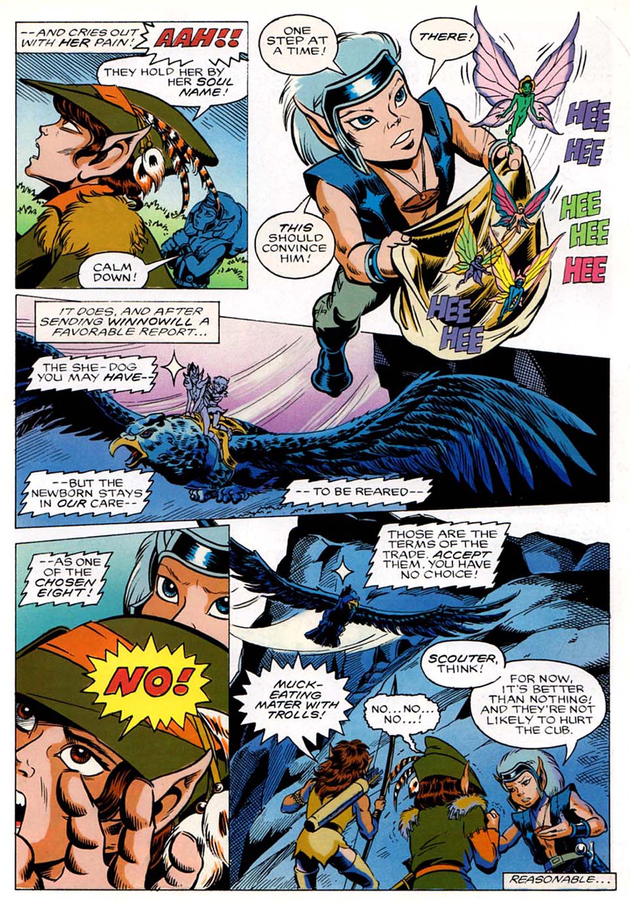 Read online ElfQuest: Siege at Blue Mountain comic -  Issue #3 - 22