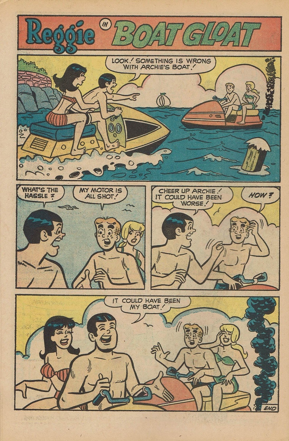 Read online Reggie and Me (1966) comic -  Issue #57 - 22