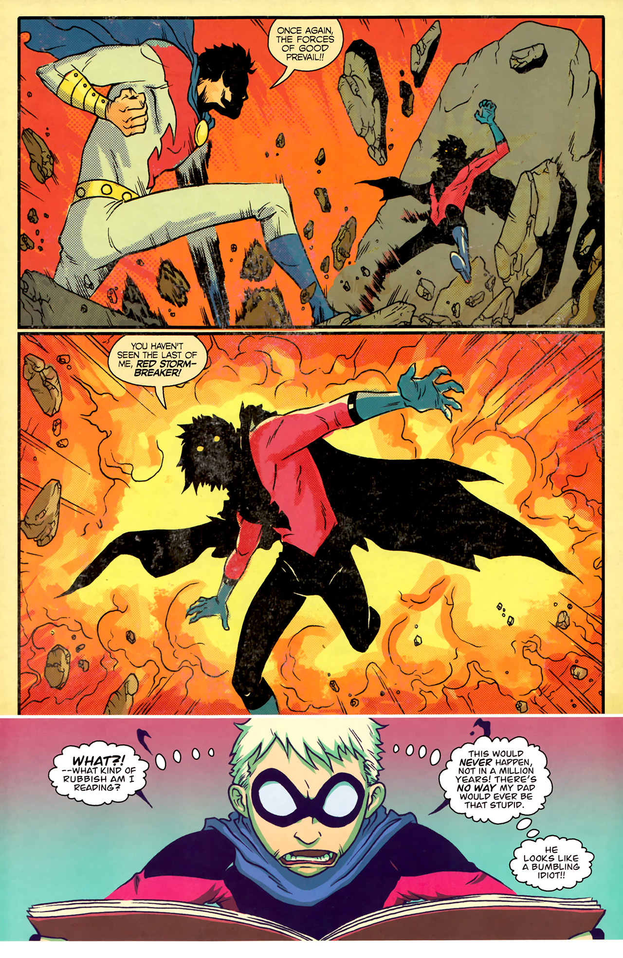 Read online Gladstone's School for World Conquerors (2011) comic -  Issue #5 - 5