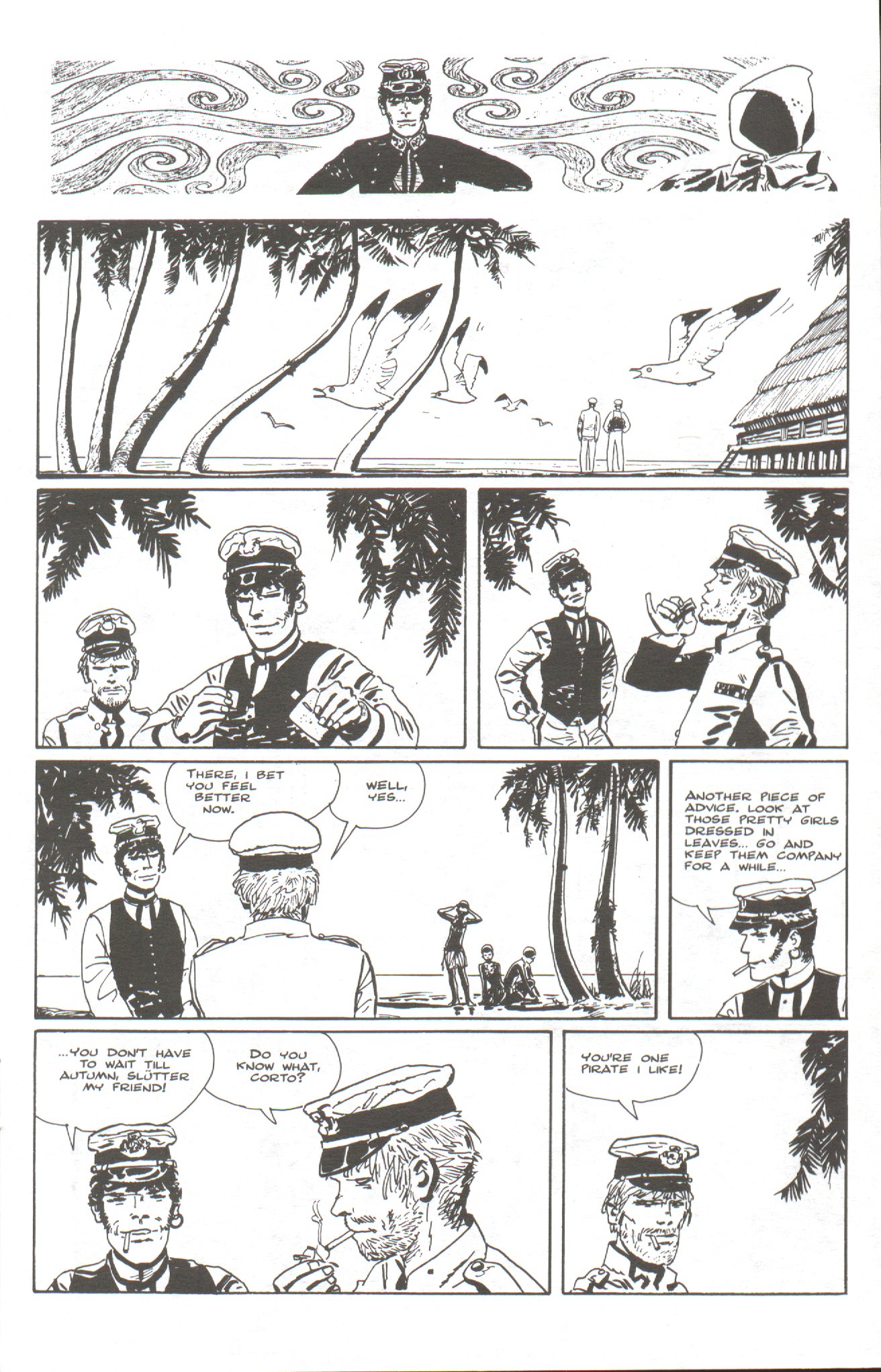 Read online Corto Maltese: Ballad of the Salt Sea comic -  Issue #6 - 11