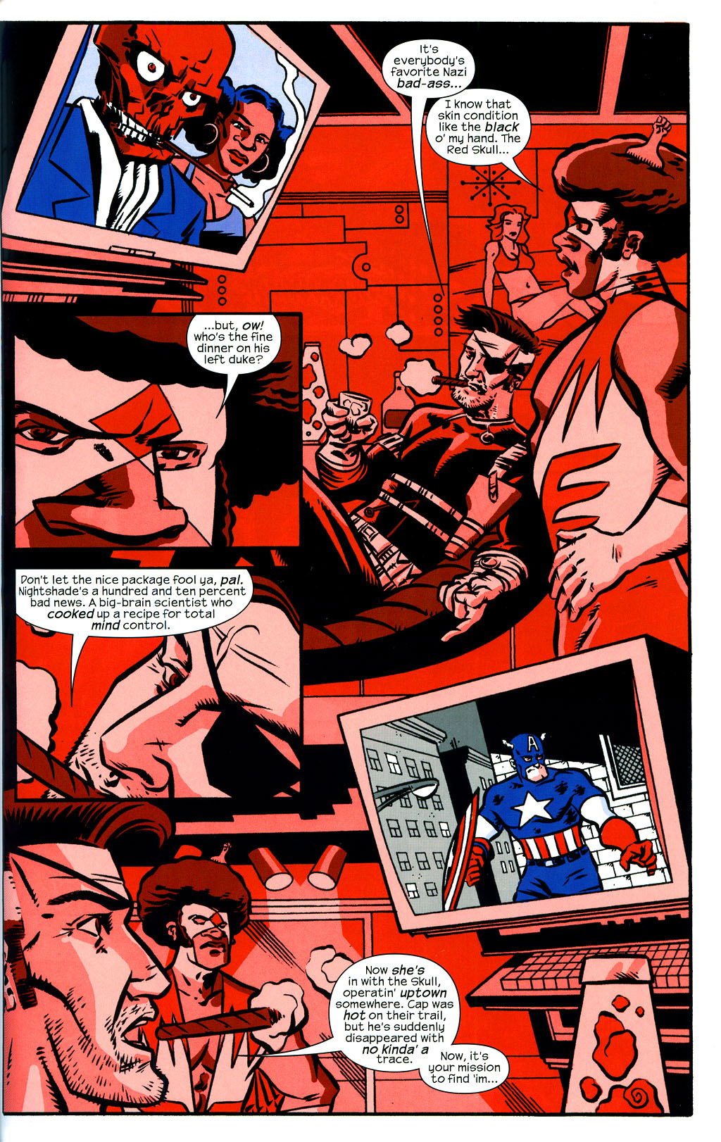 Read online Captain America: Red, White & Blue comic -  Issue # TPB - 73