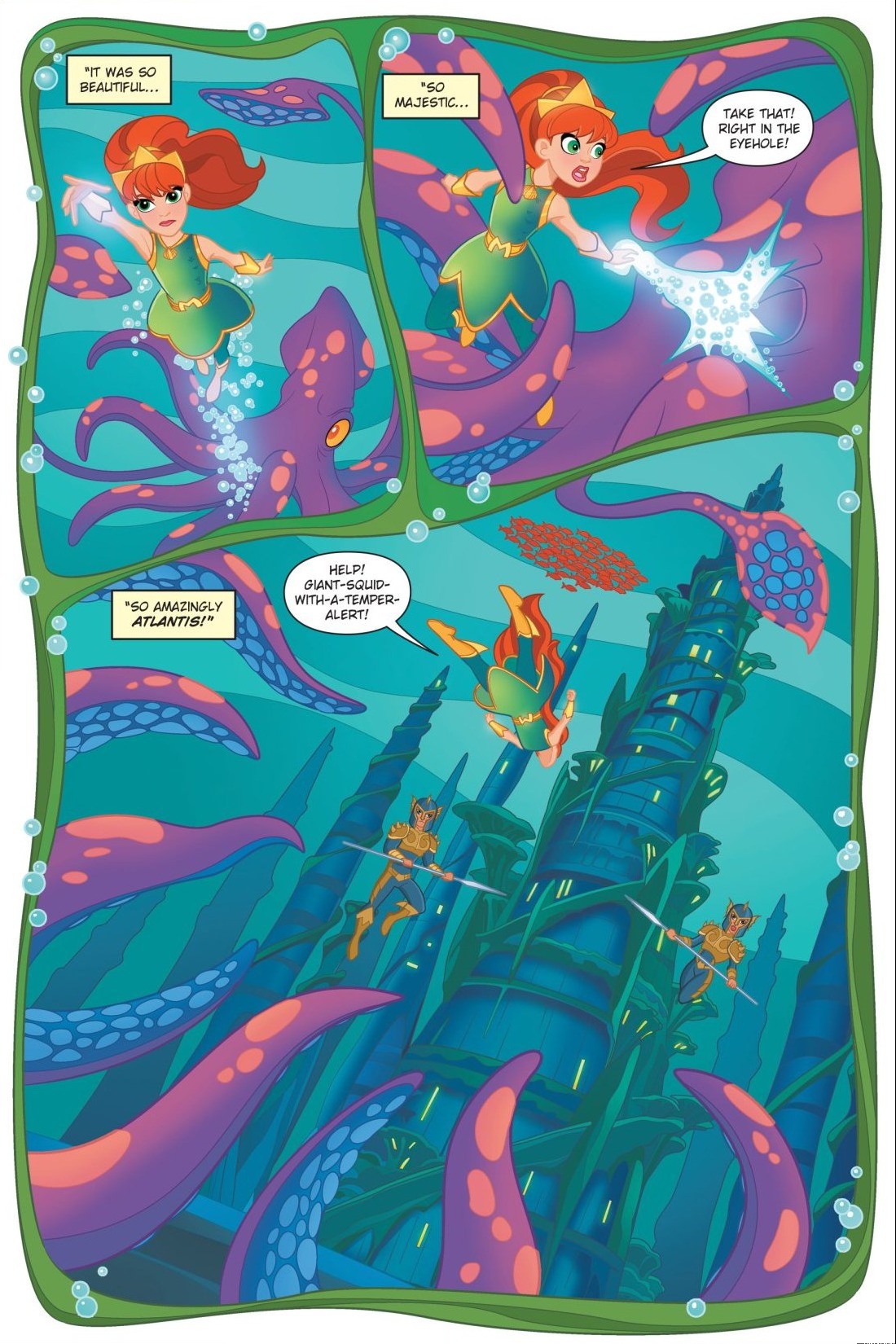 Read online DC Super Hero Girls: Search for Atlantis comic -  Issue # TPB - 7