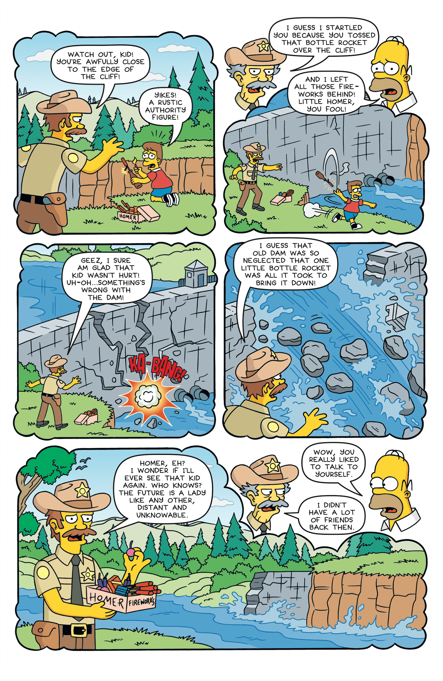Read online Simpsons Comics comic -  Issue #236 - 17