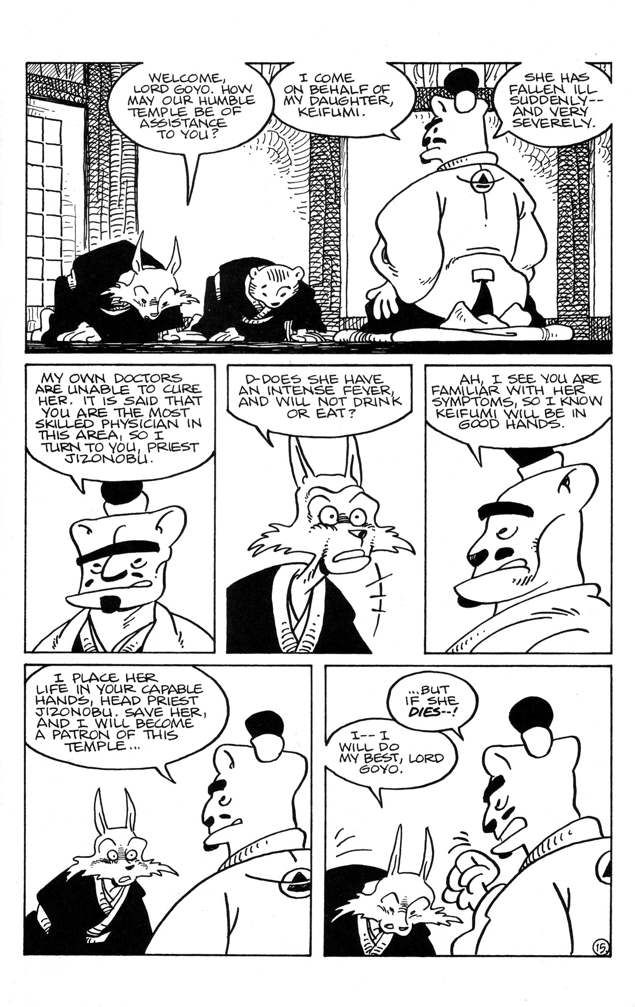 Read online Usagi Yojimbo (1996) comic -  Issue #103 - 17