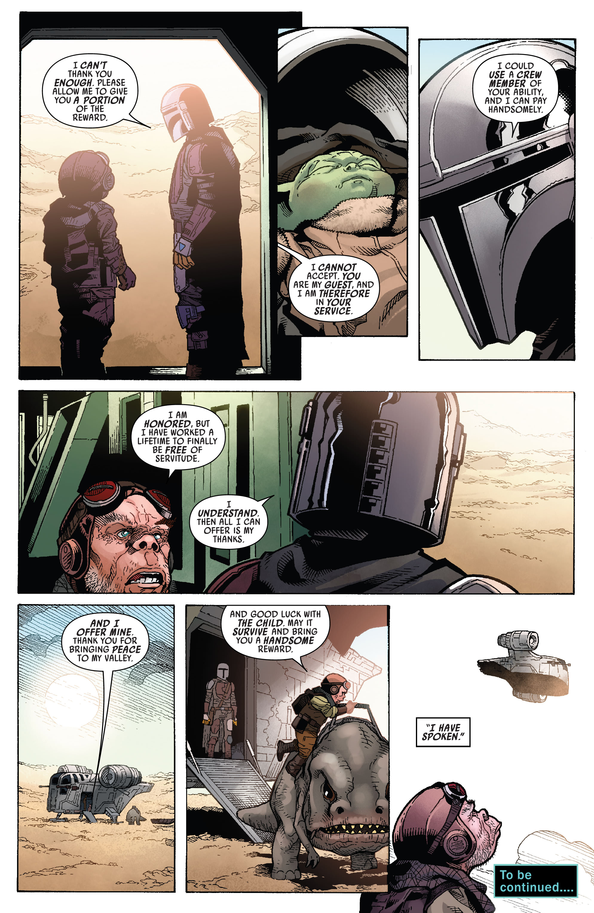 Read online Star Wars: The Mandalorian comic -  Issue #2 - 31