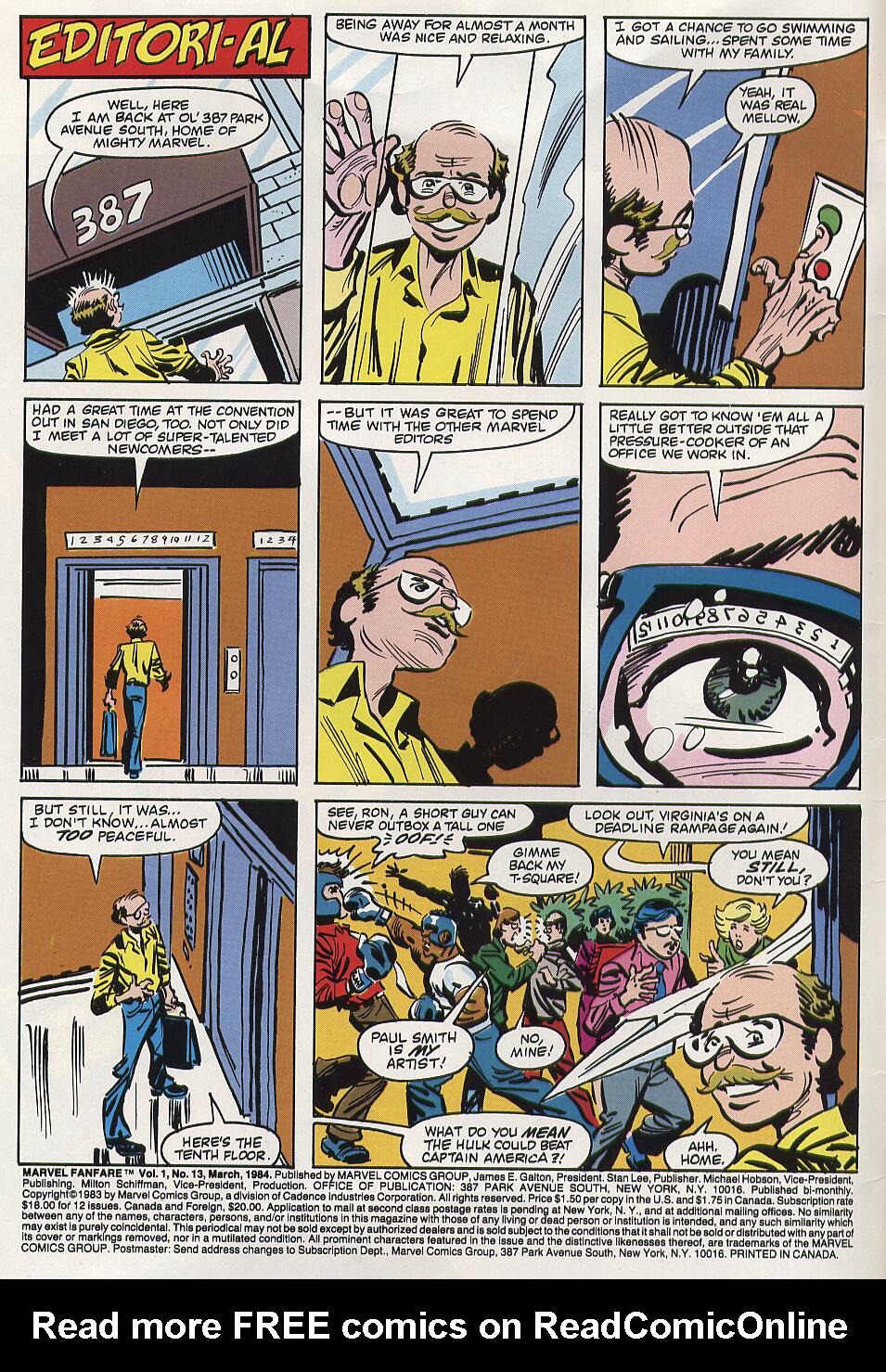 Read online Marvel Fanfare (1982) comic -  Issue #13 - 2