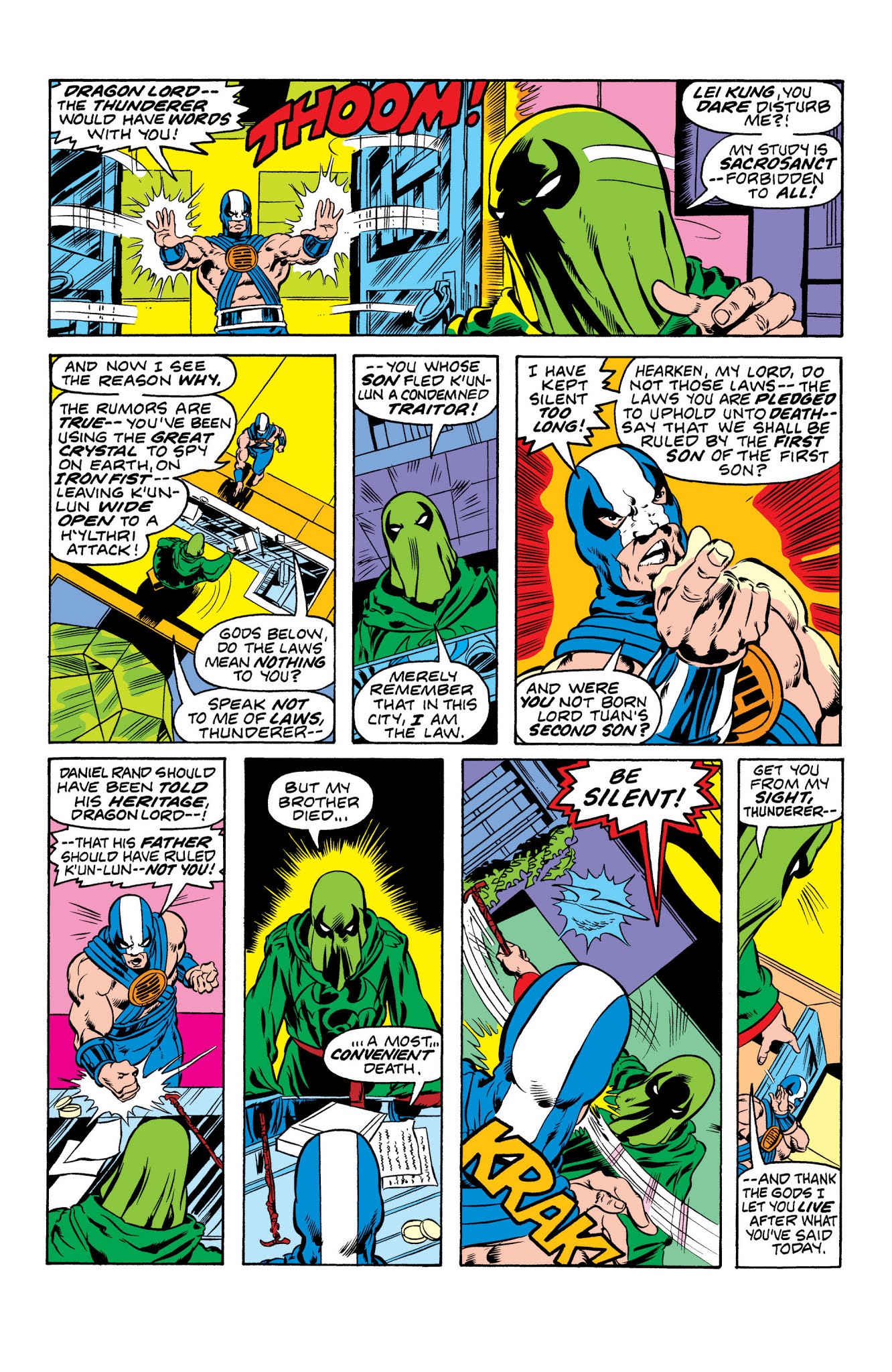 Read online Marvel Masterworks: Iron Fist comic -  Issue # TPB 2 (Part 1) - 70