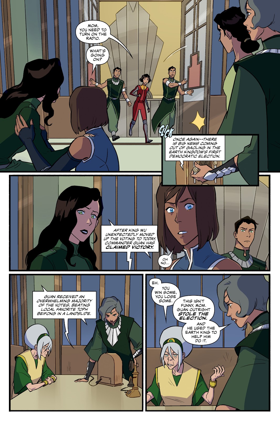 Nickelodeon The Legend of Korra: Ruins of the Empire issue TPB 3 - Page 32