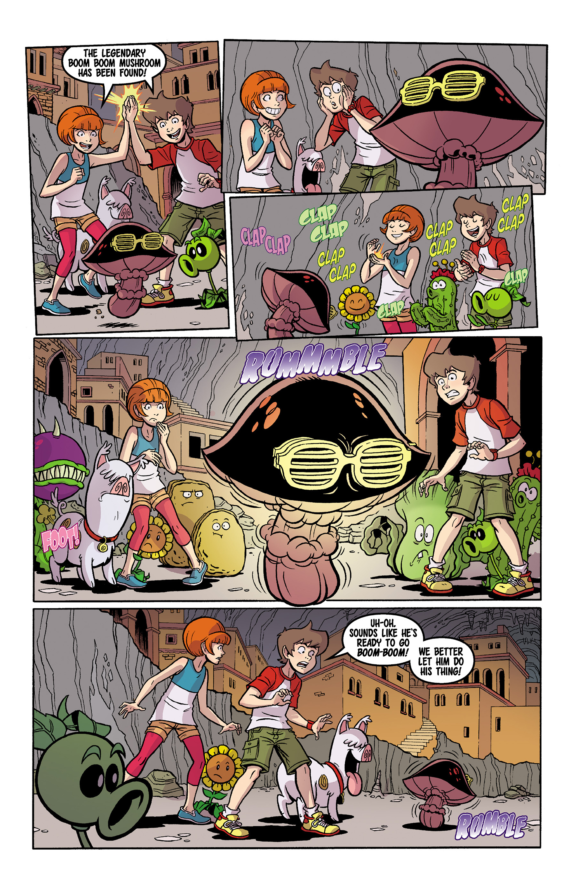 Read online Plants vs. Zombies: Boom Boom Mushroom comic -  Issue #12 - 7
