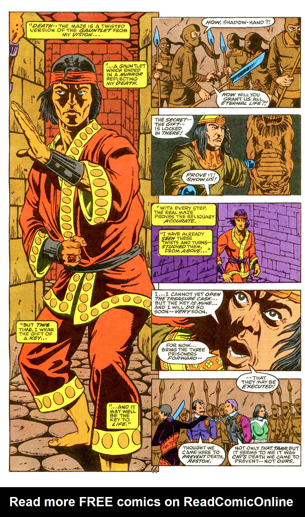 Read online Master of Kung Fu: Bleeding Black comic -  Issue # Full - 67