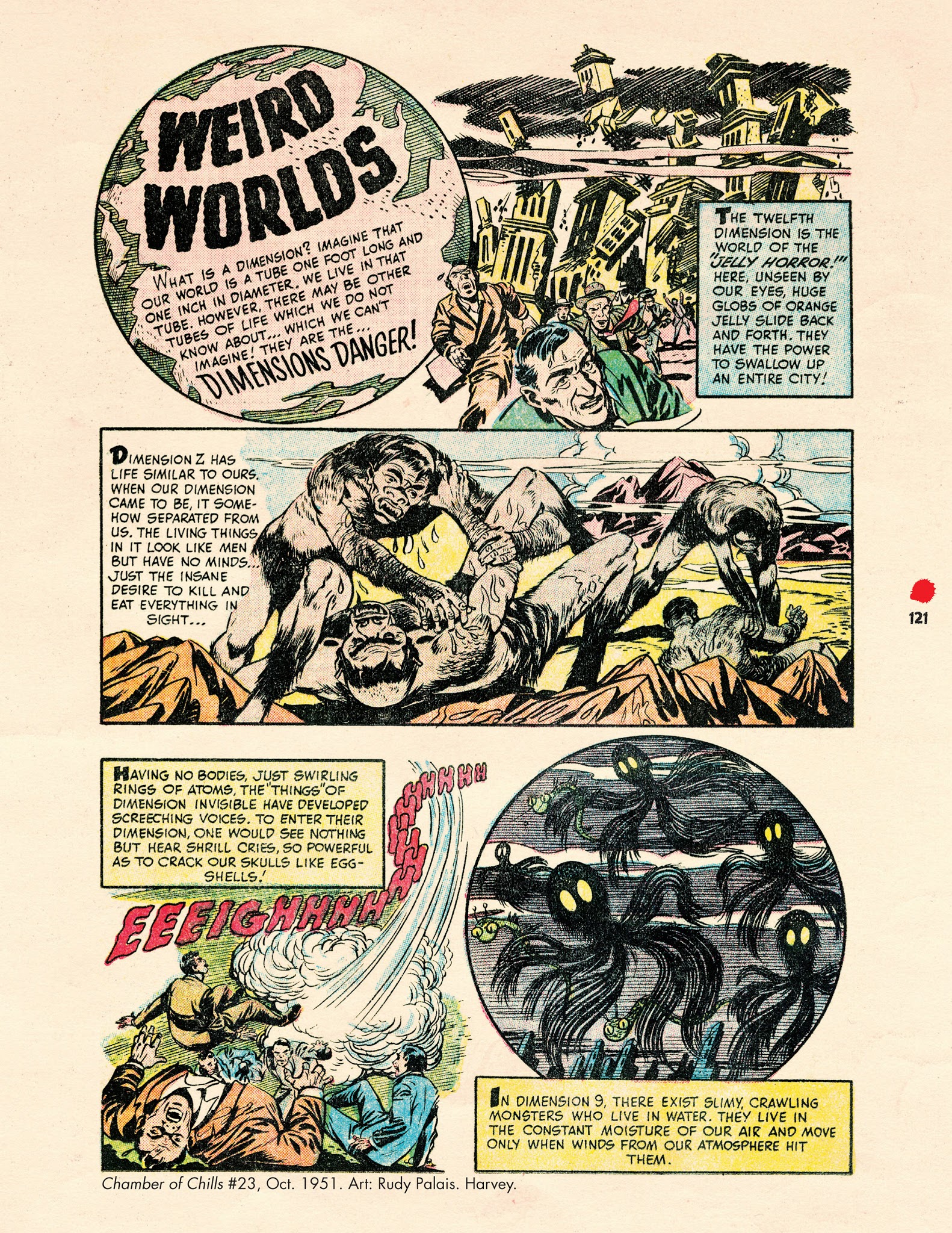 Read online Chilling Archives of Horror Comics comic -  Issue # TPB 5 - 121