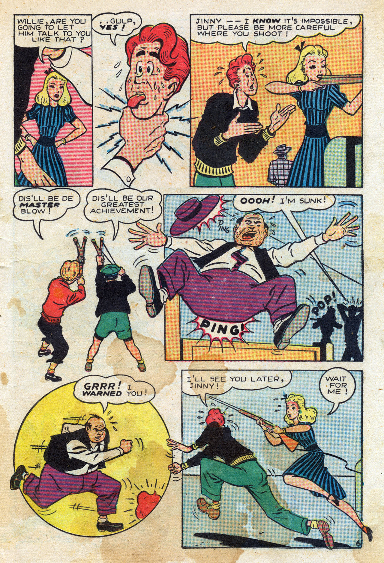 Read online Willie Comics (1946) comic -  Issue #8 - 16