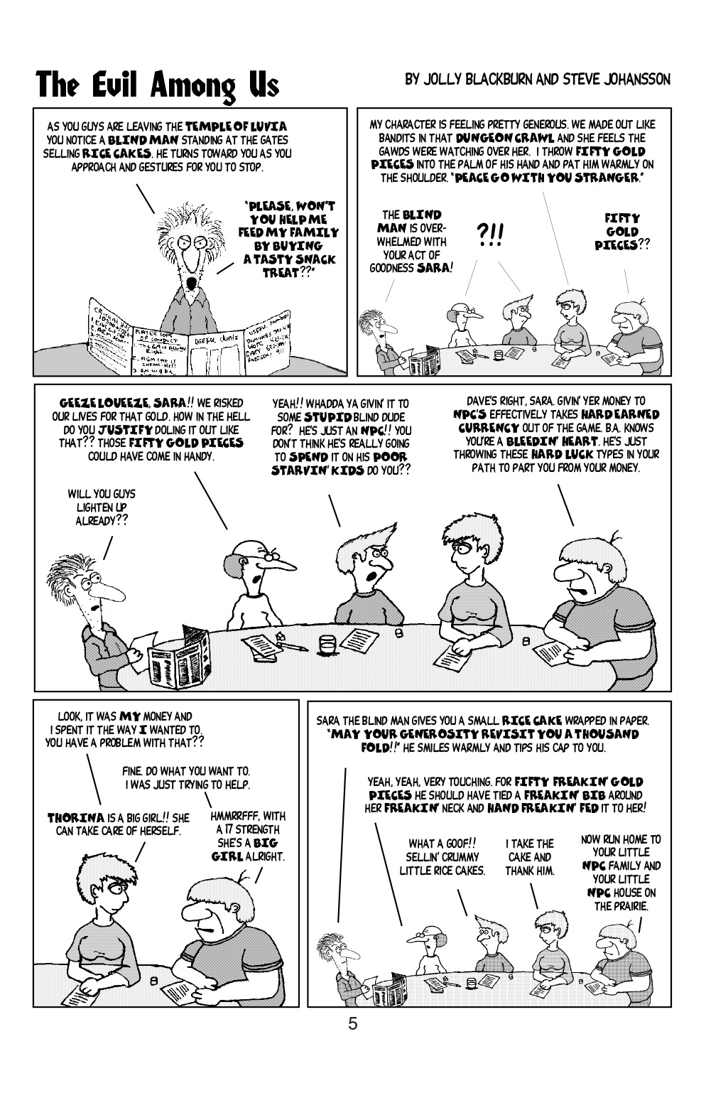 Read online Knights of the Dinner Table comic -  Issue #21 - 7