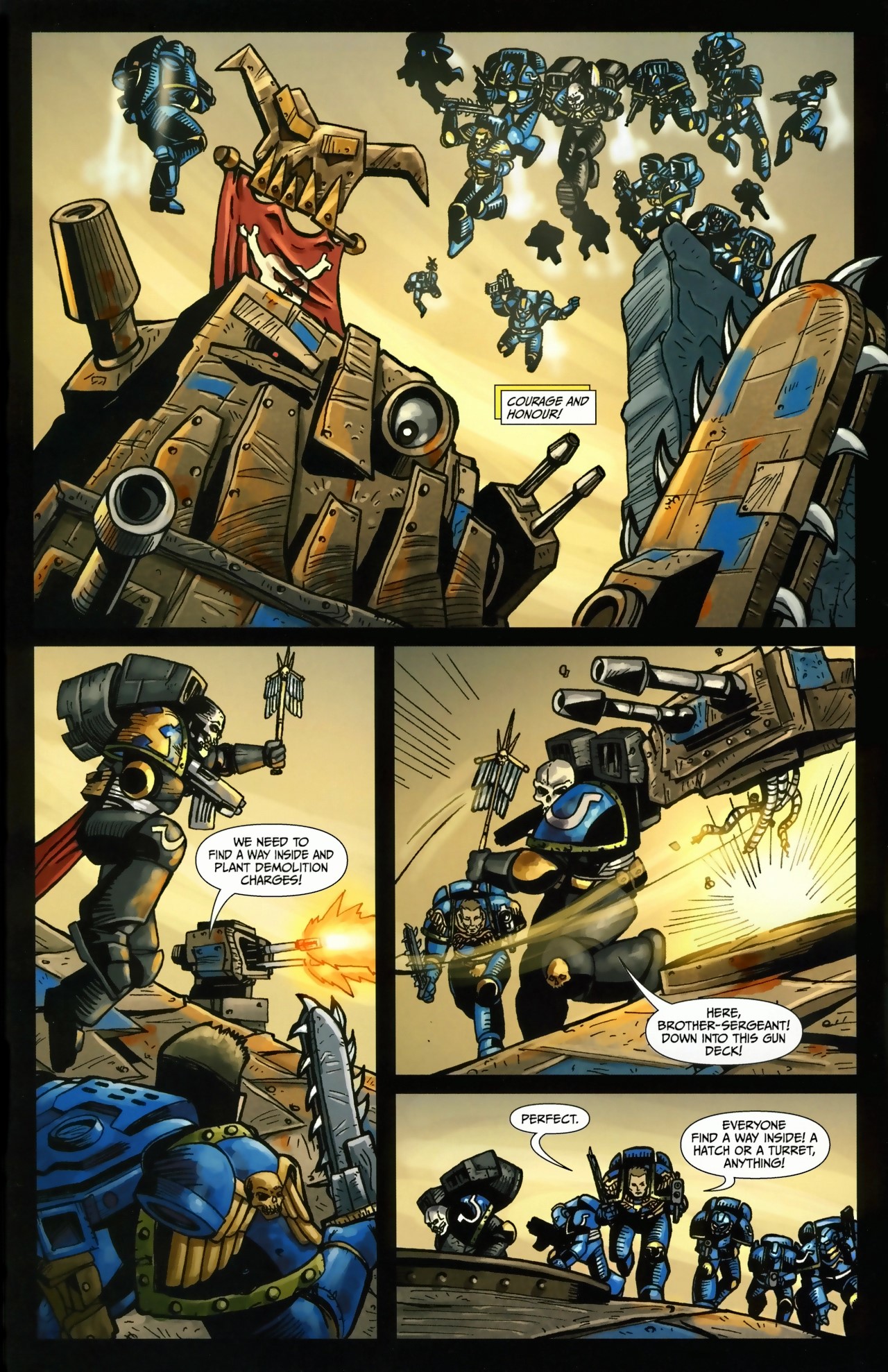 Read online Warhammer 40,000: Defenders of Ultramar comic -  Issue #4 - 14