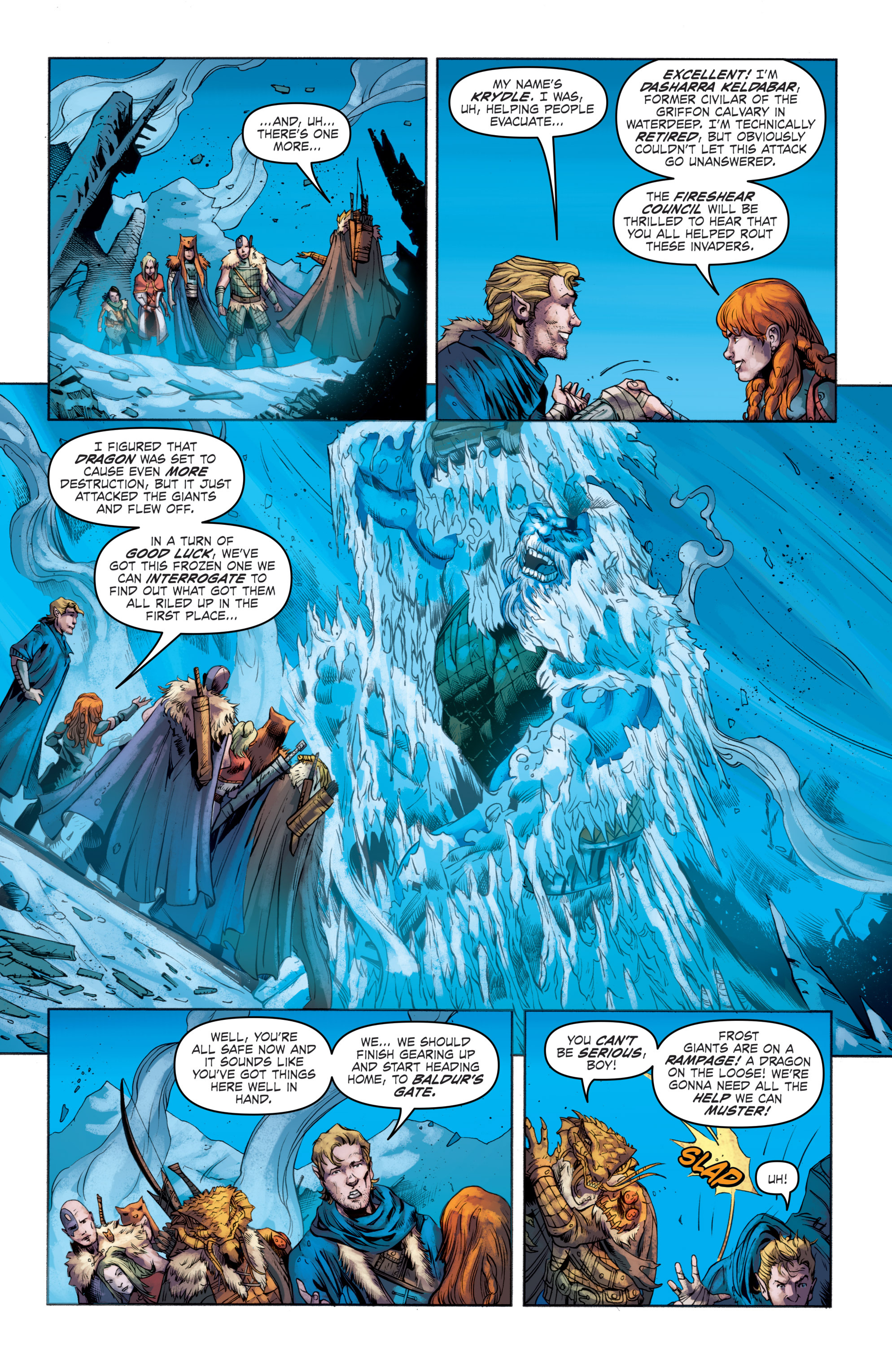 Read online Dungeons & Dragons: Frost Giant's Fury comic -  Issue #2 - 22