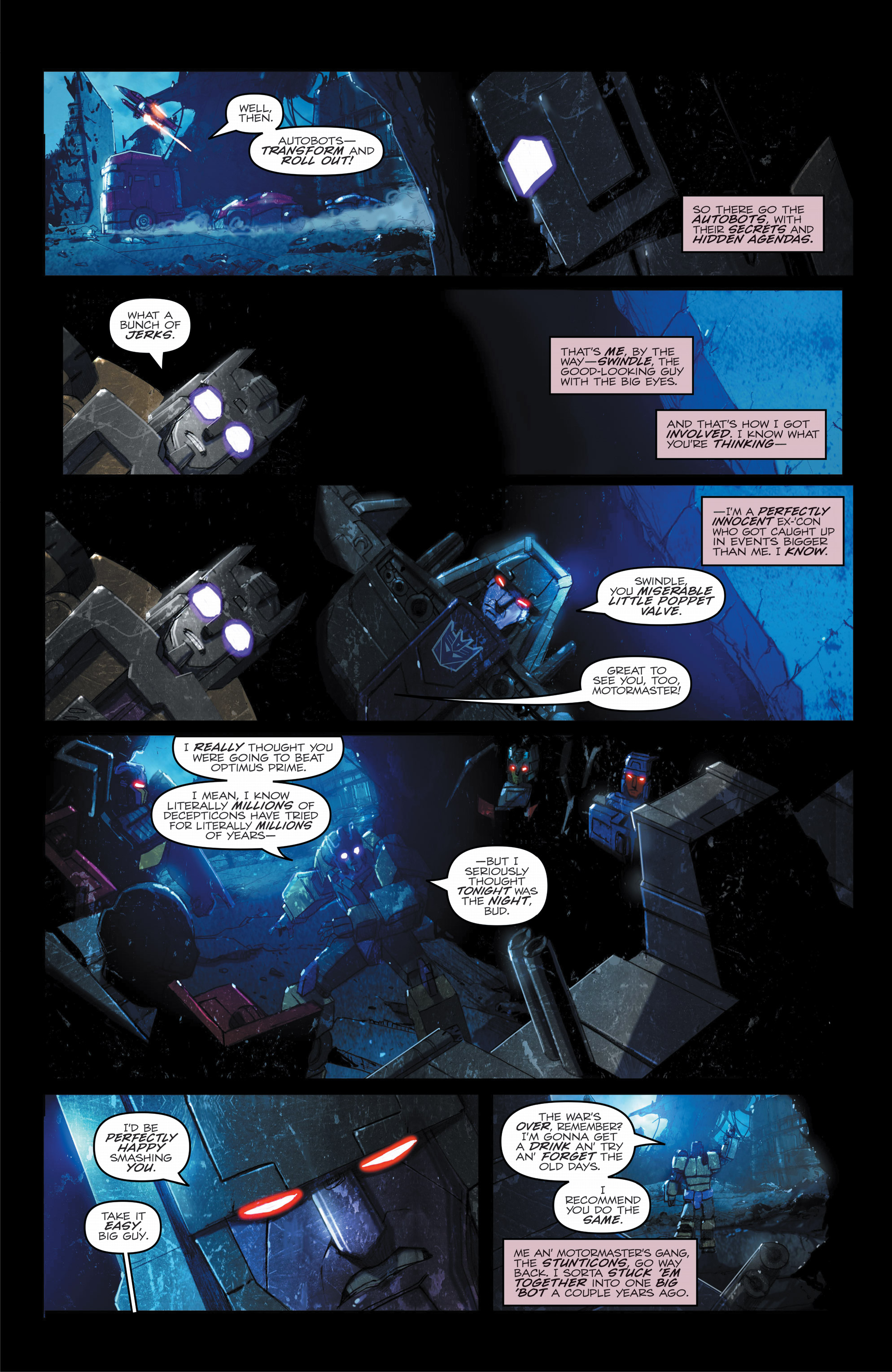 Read online Transformers: The IDW Collection Phase Two comic -  Issue # TPB 9 (Part 1) - 11