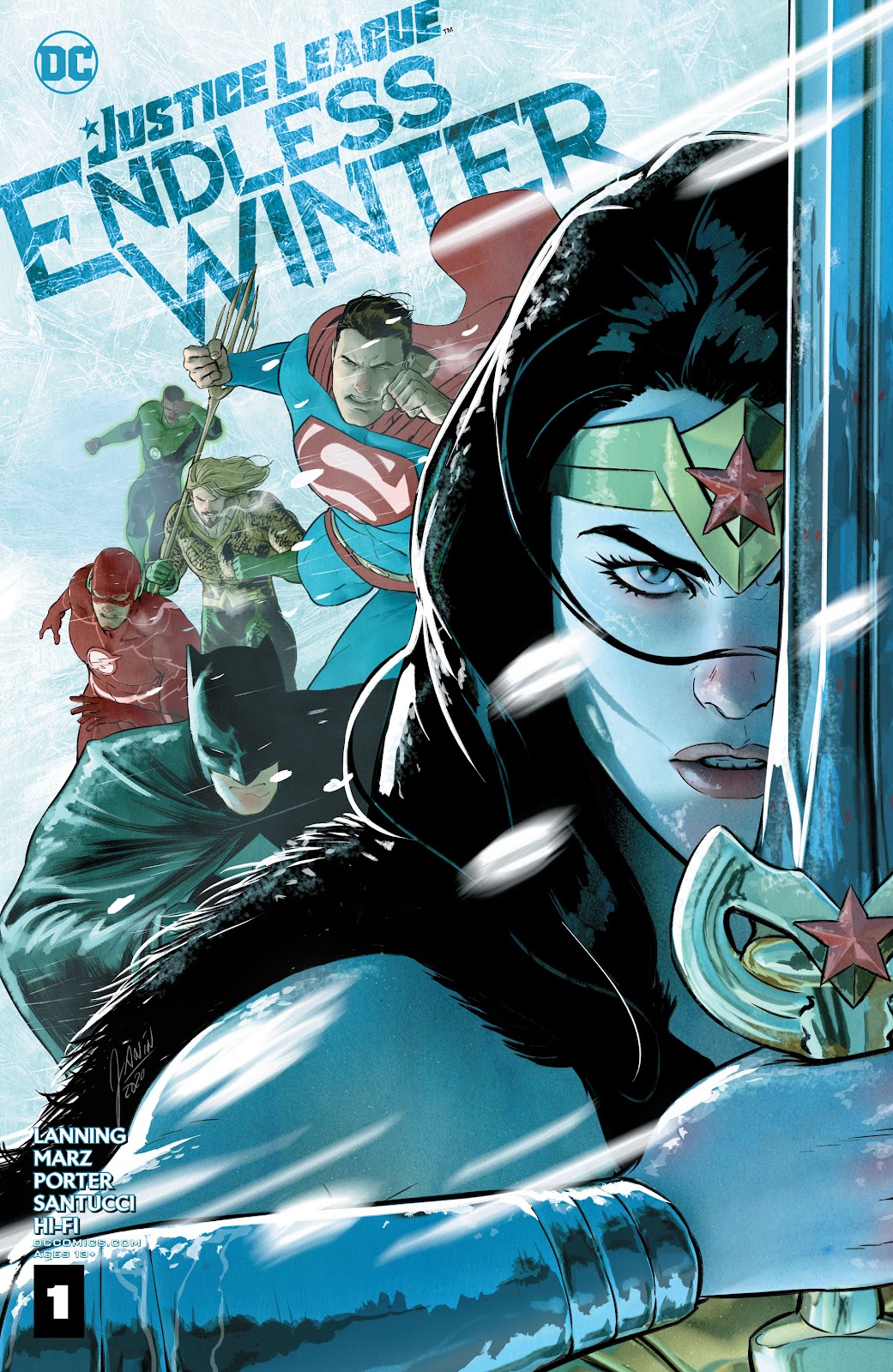 Justice League: Endless Winter issue 1 - Page 1