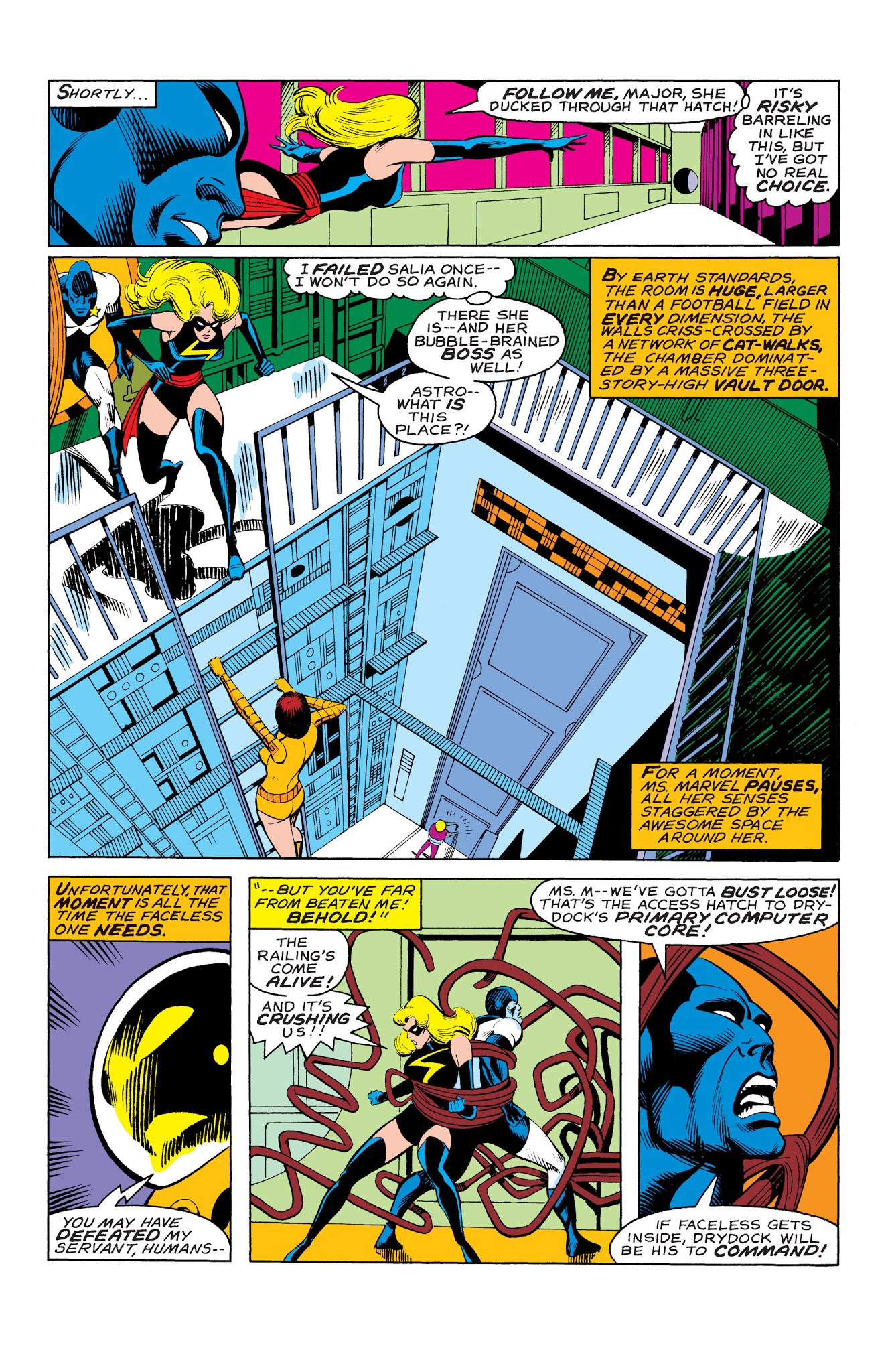 Read online Marvel Masterworks: Ms. Marvel comic -  Issue # TPB 2 - 164