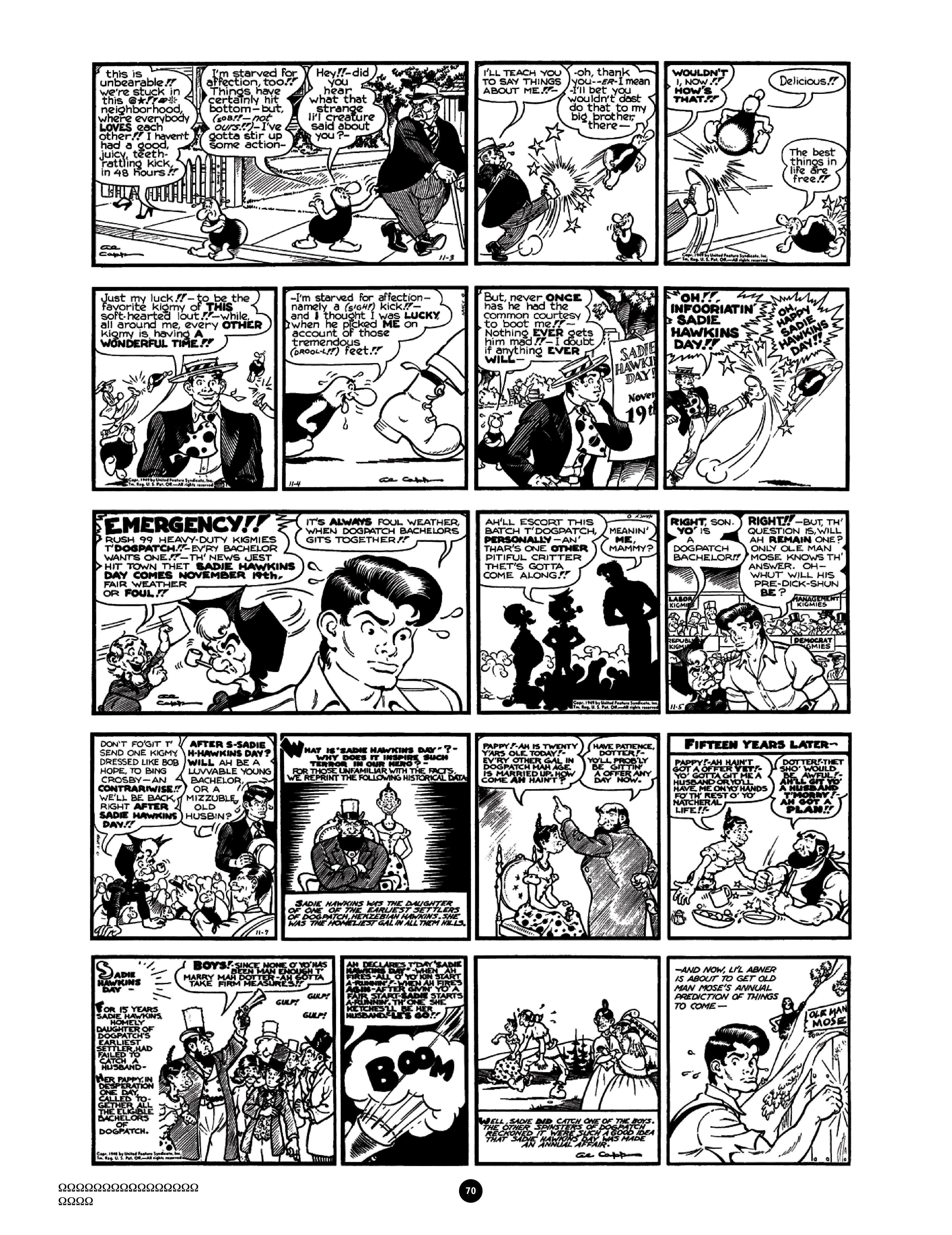 Read online Al Capp's Li'l Abner Complete Daily & Color Sunday Comics comic -  Issue # TPB 8 (Part 1) - 73