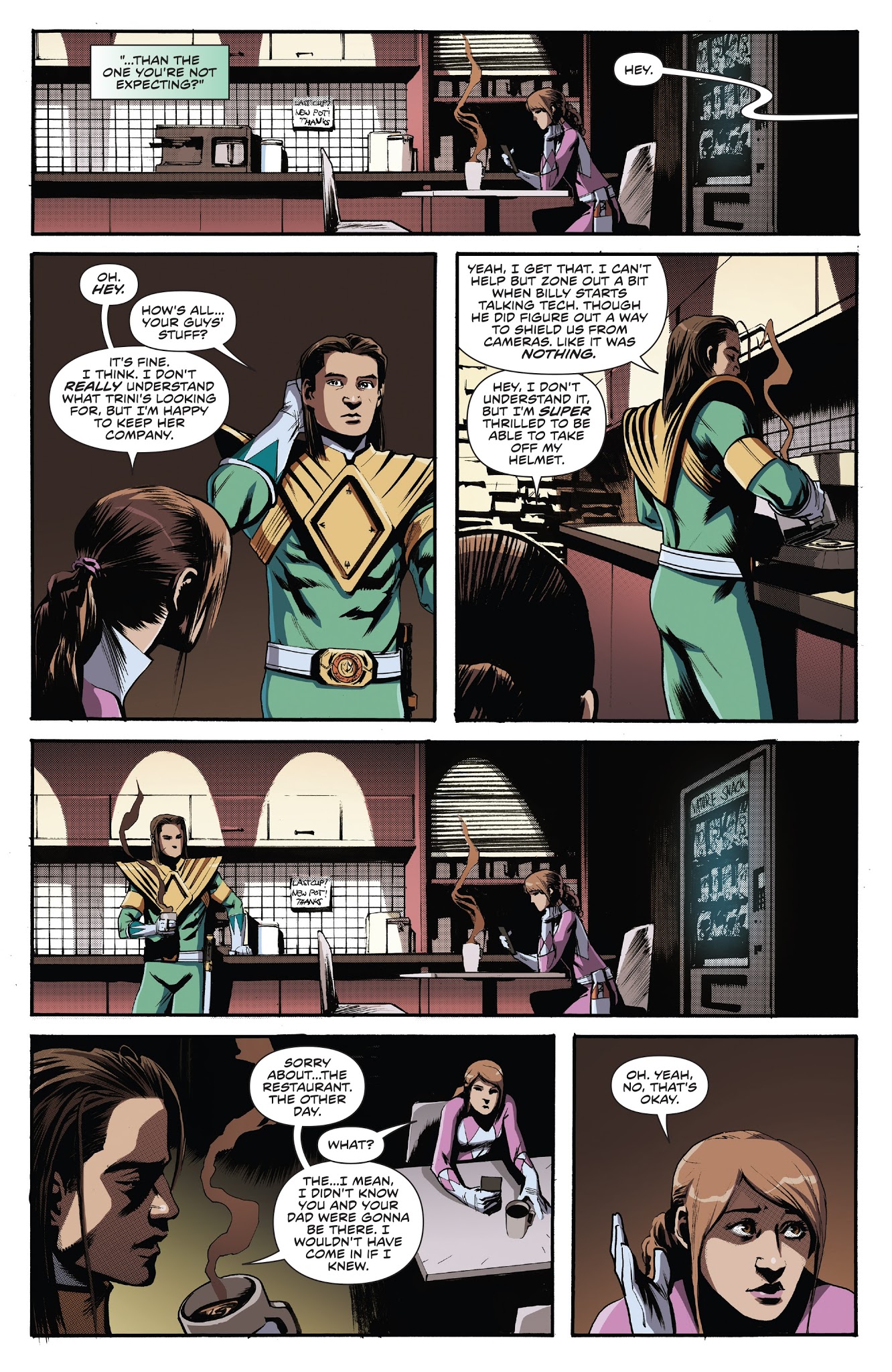 Read online Mighty Morphin Power Rangers comic -  Issue #22 - 17