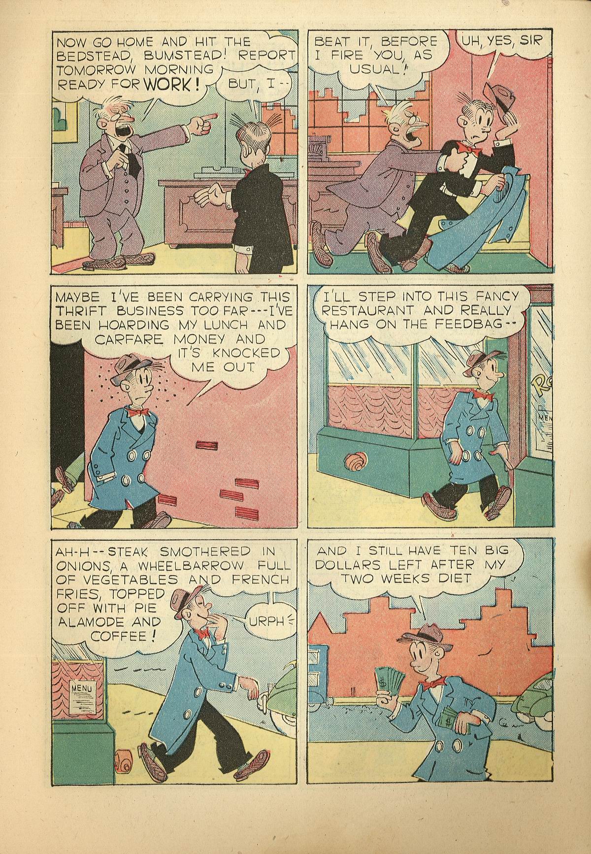 Read online Blondie Comics (1947) comic -  Issue #14 - 5