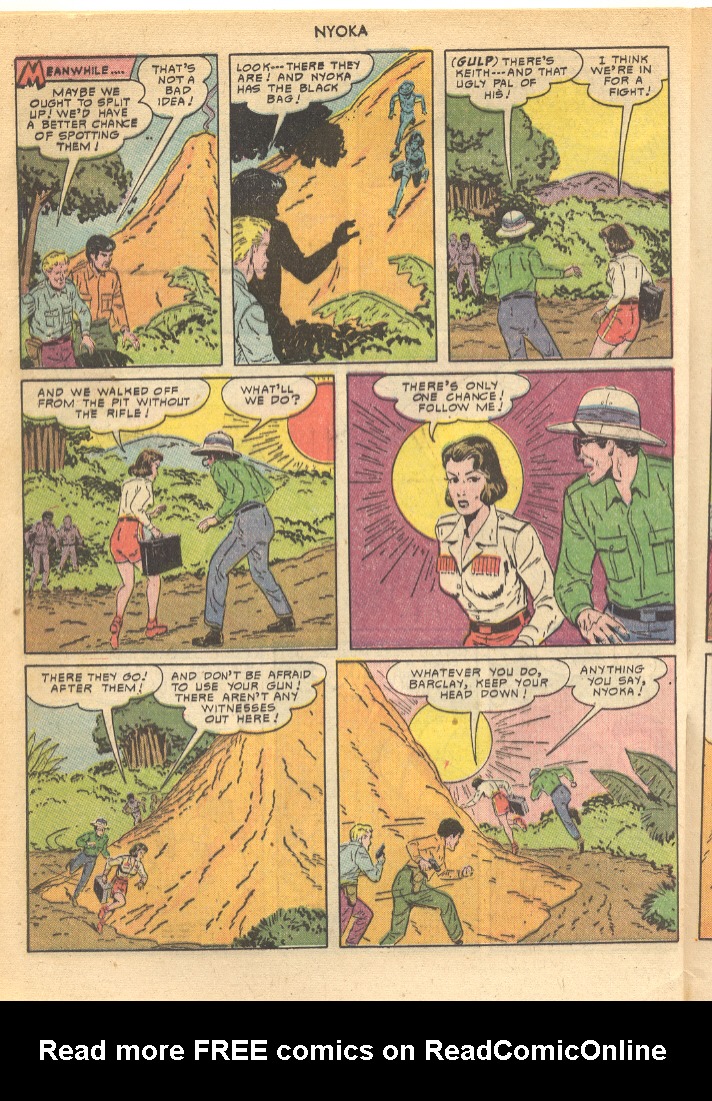 Read online Nyoka the Jungle Girl (1945) comic -  Issue #49 - 48