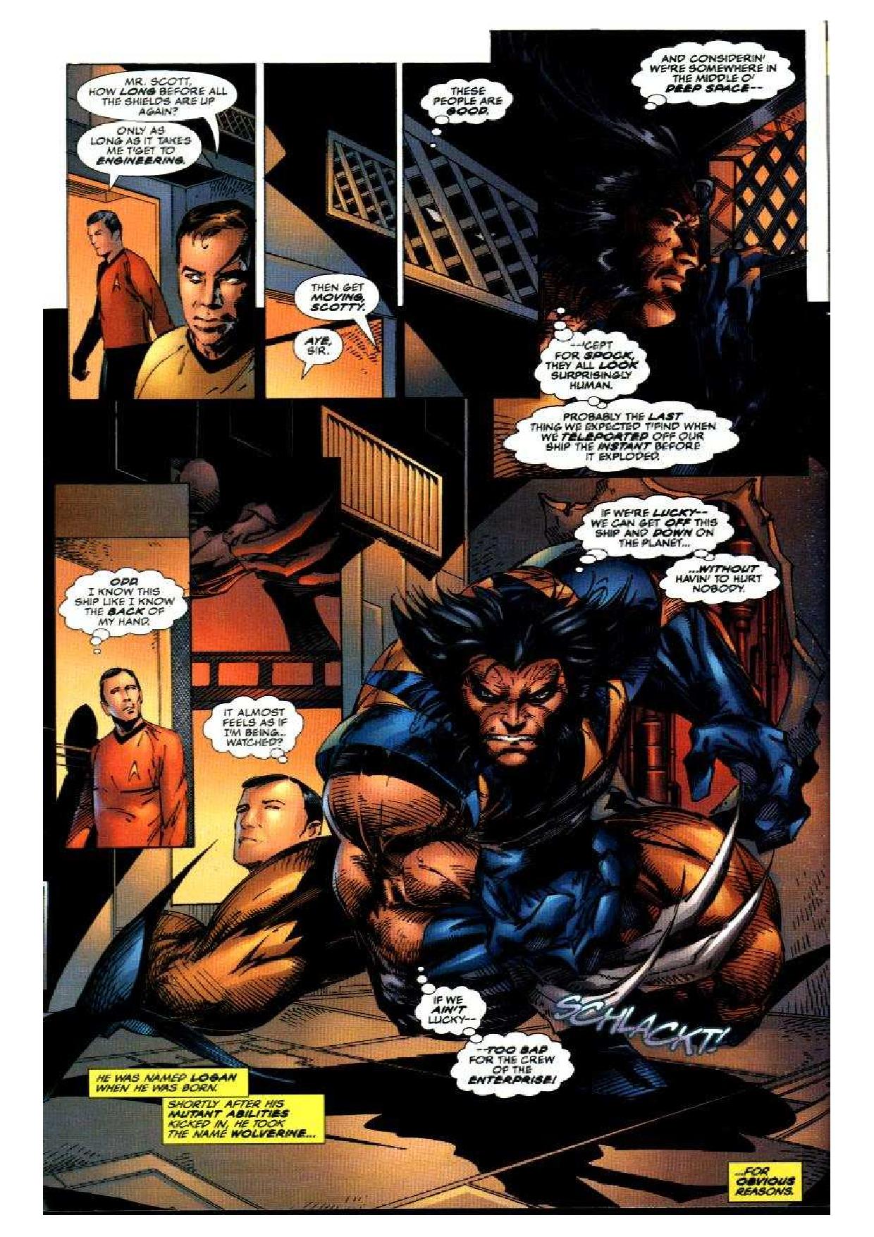 Read online Star Trek/X-Men comic -  Issue # Full - 10