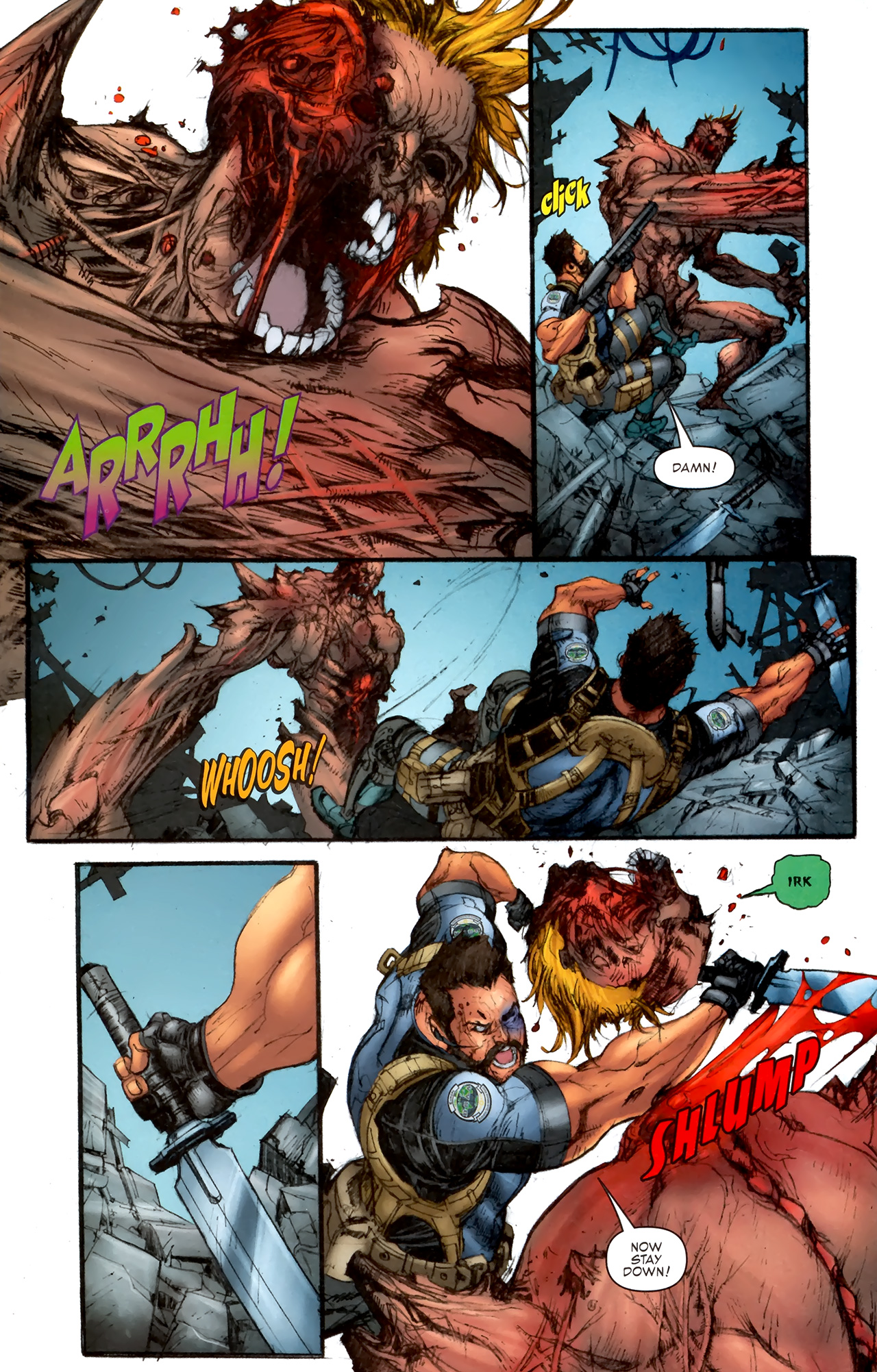 Read online Resident Evil (2009) comic -  Issue #6 - 21