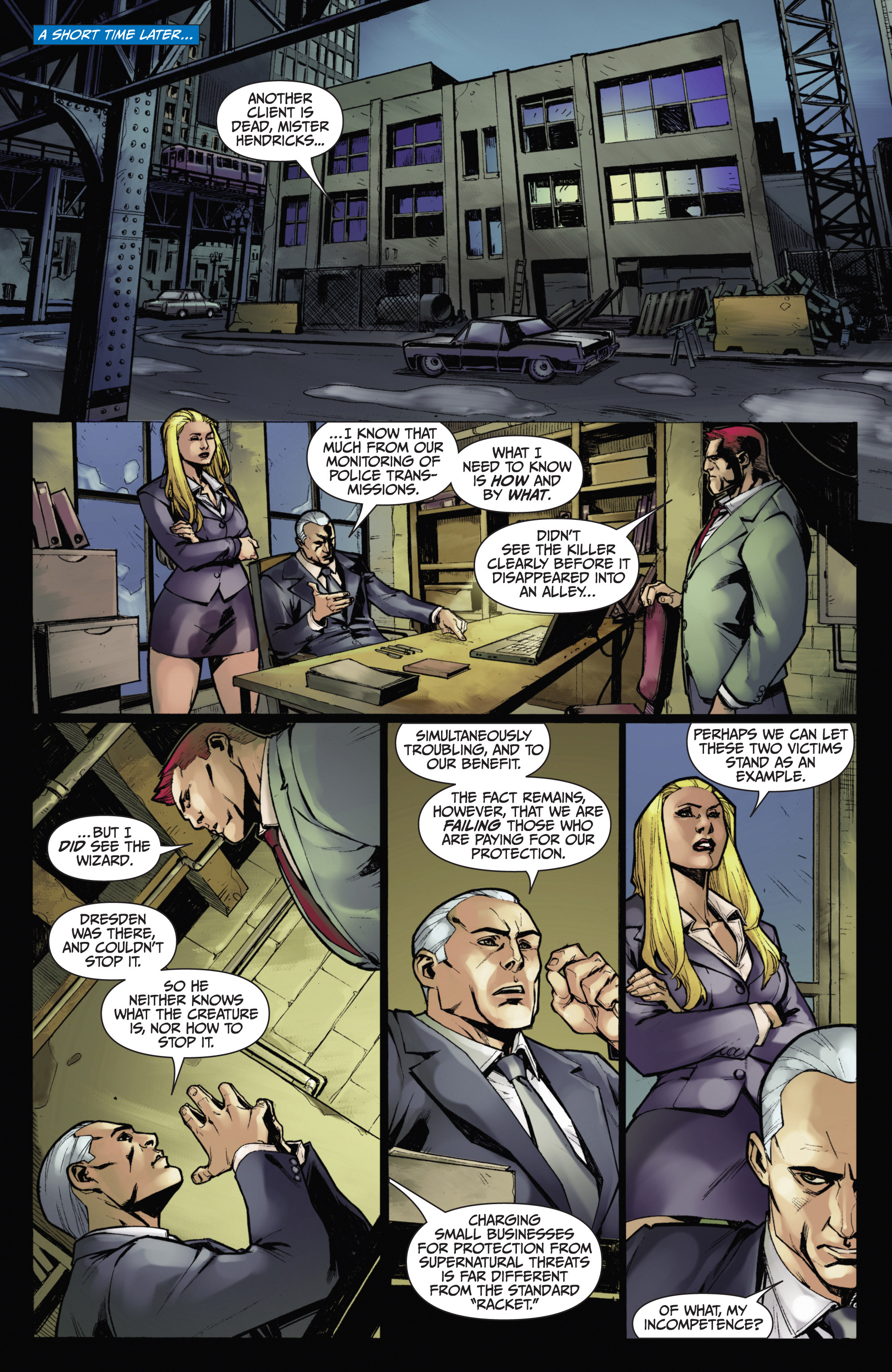 Read online Jim Butcher's The Dresden Files: Down Town comic -  Issue # _TPB - 36
