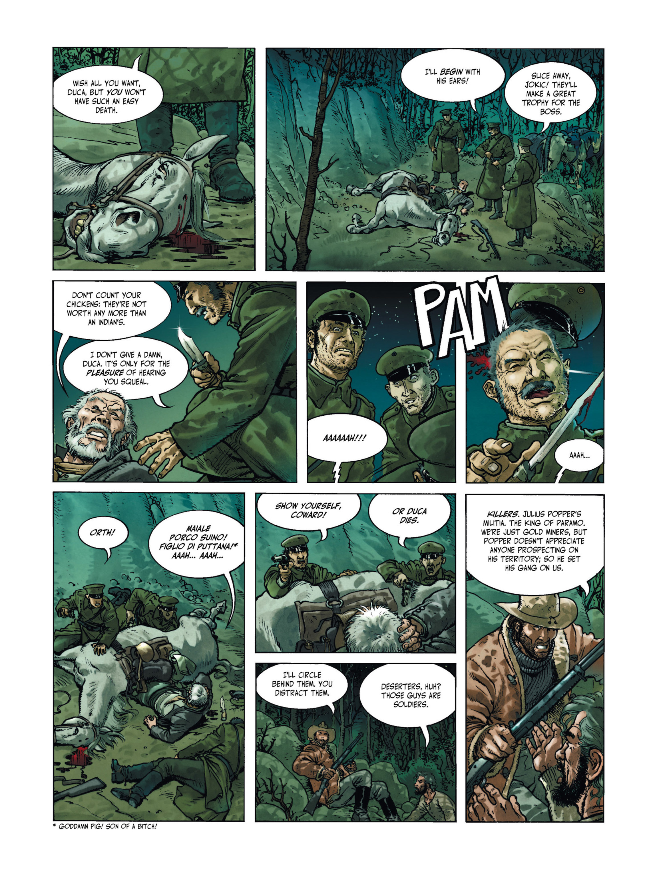 Read online Cape Horn comic -  Issue #1 - 32