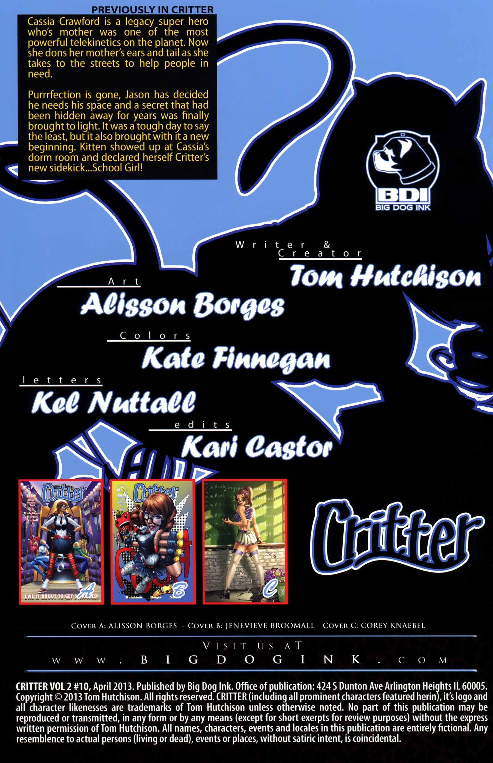 Read online Critter (2012) comic -  Issue #10 - 2