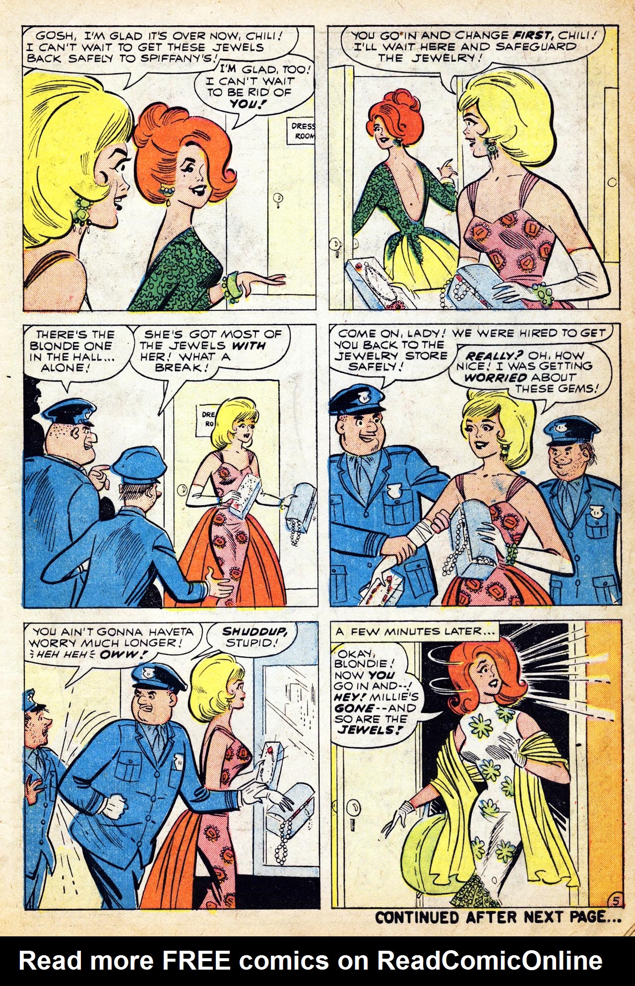 Read online Millie the Model comic -  Issue #112 - 7