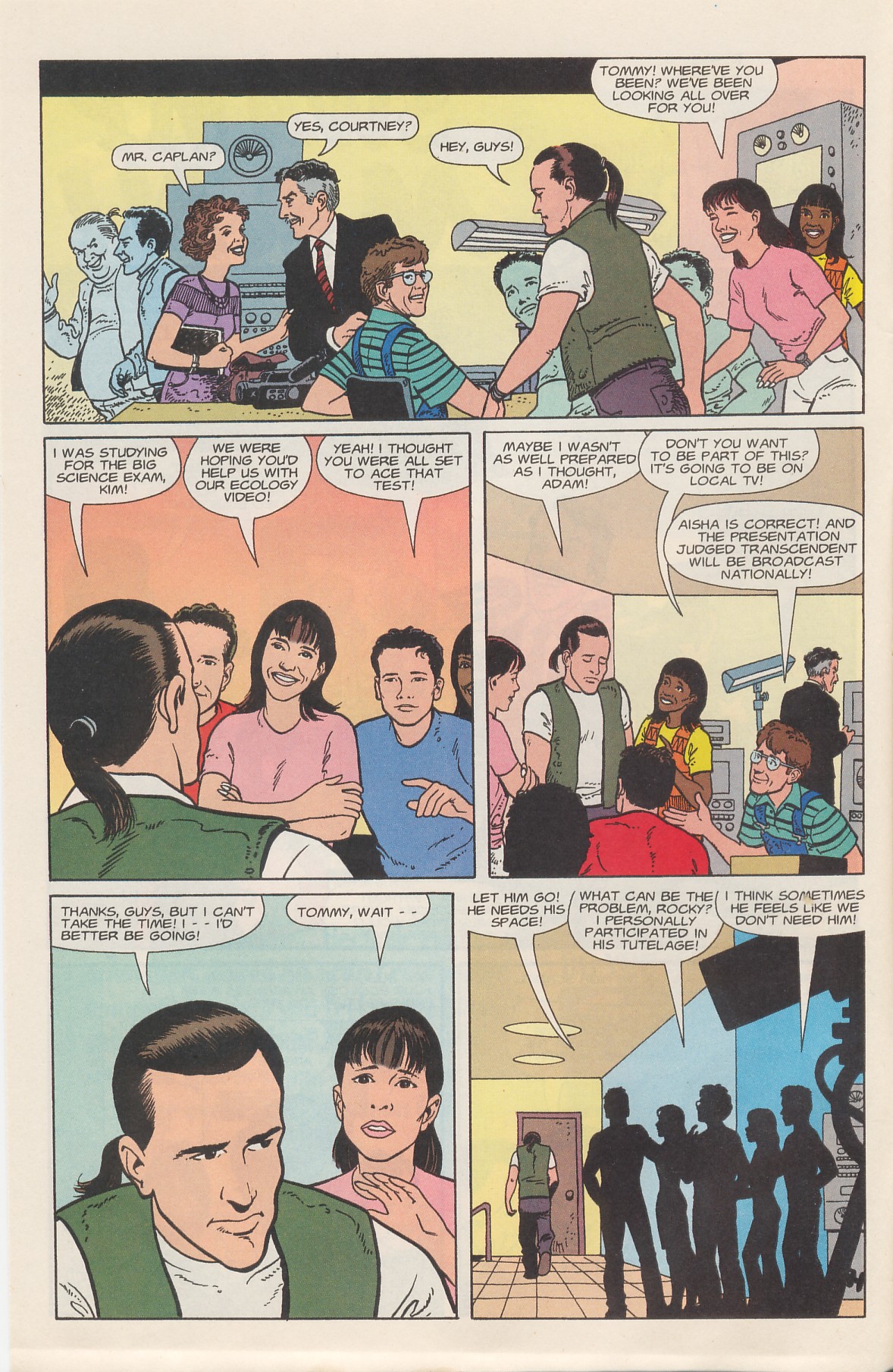 Read online Saban's Mighty Morphin Power Rangers (1994) comic -  Issue #4 - 4