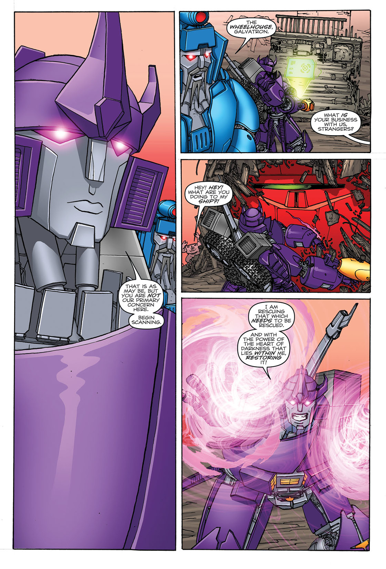 Read online Transformers: Heart of Darkness comic -  Issue #3 - 11